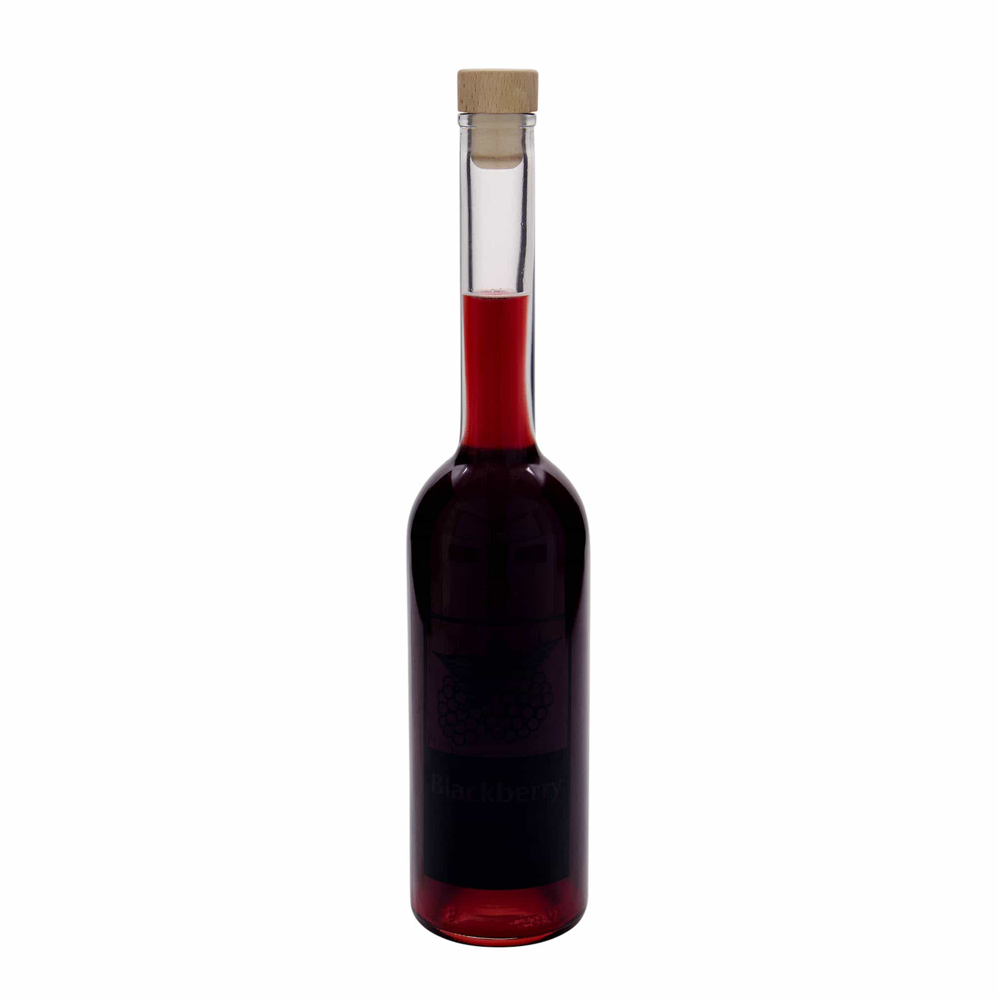 500 ml стаклена шише „Опера“, мотив: Къпина, отвор: корк