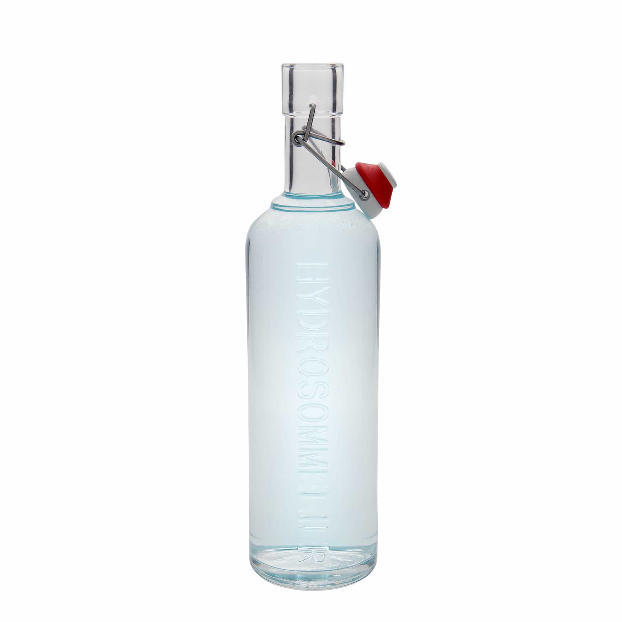 1.000 ml стаклена шише „Optima Hydrosommelier“, отворање: затворач со копча