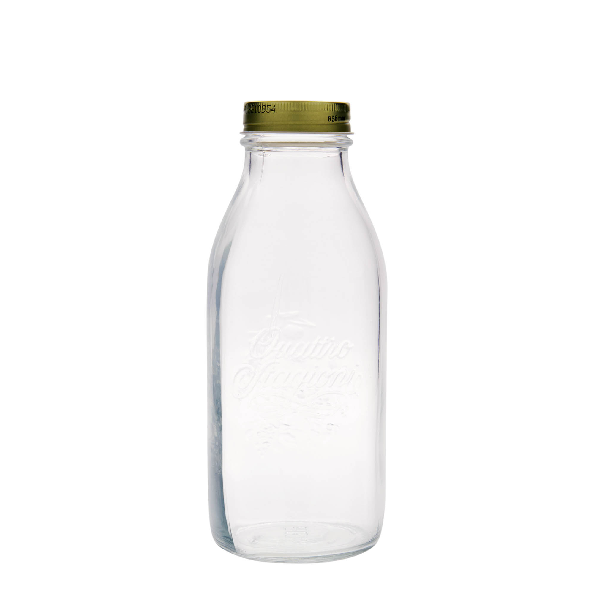 1.000 ml стаклена шише „Quattro Stagioni“, отвор: навртка за затворање