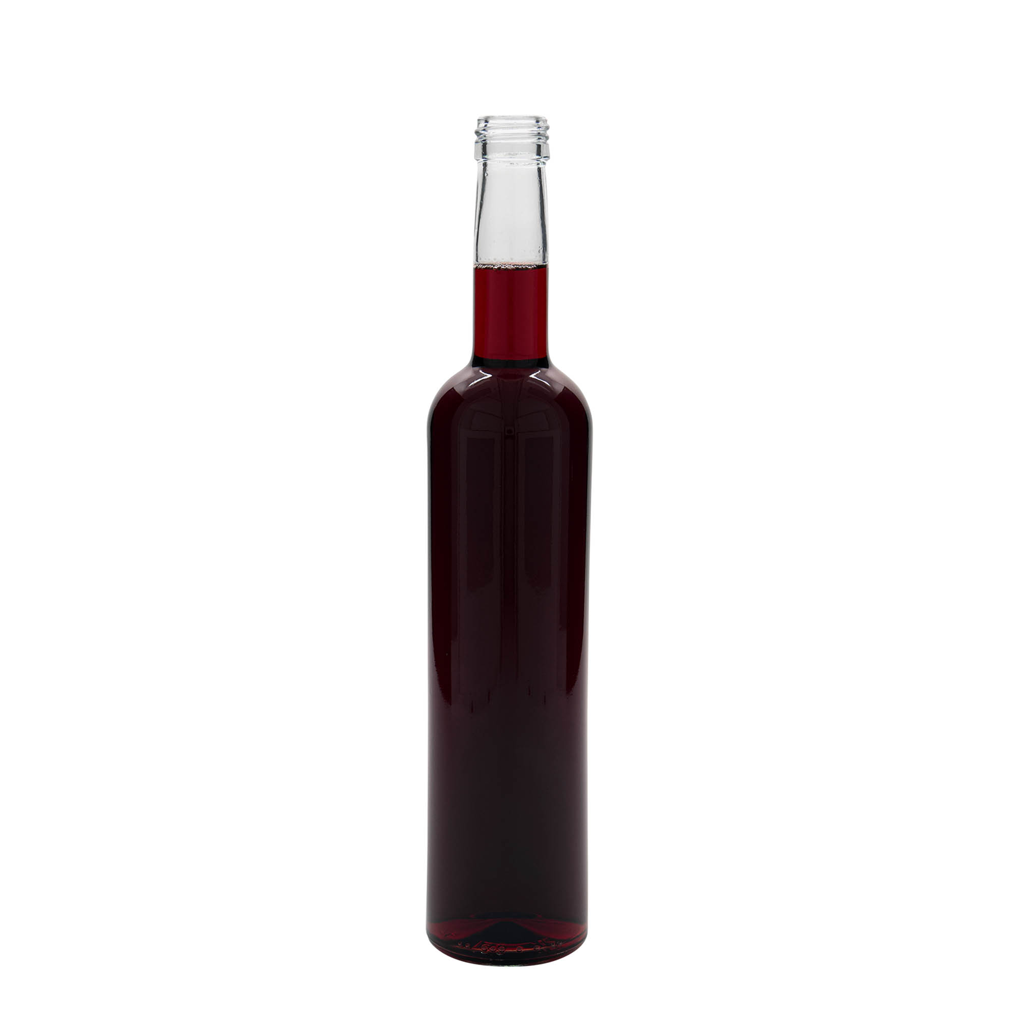 500 ml стаклена шише „Бордо“, отвор: PP 28