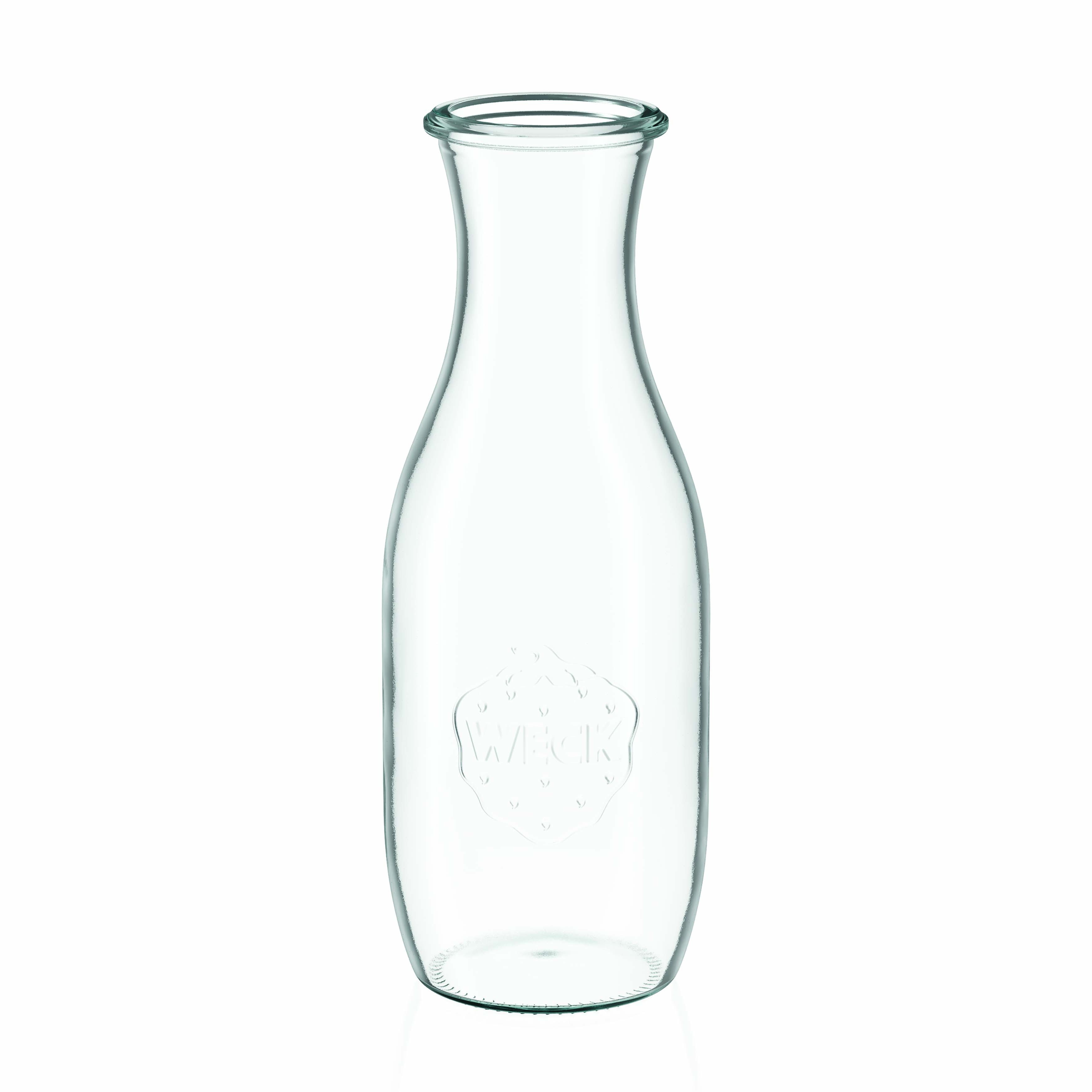 6x 1000 ml WECK-шише за сок со стаклен капак RR 60