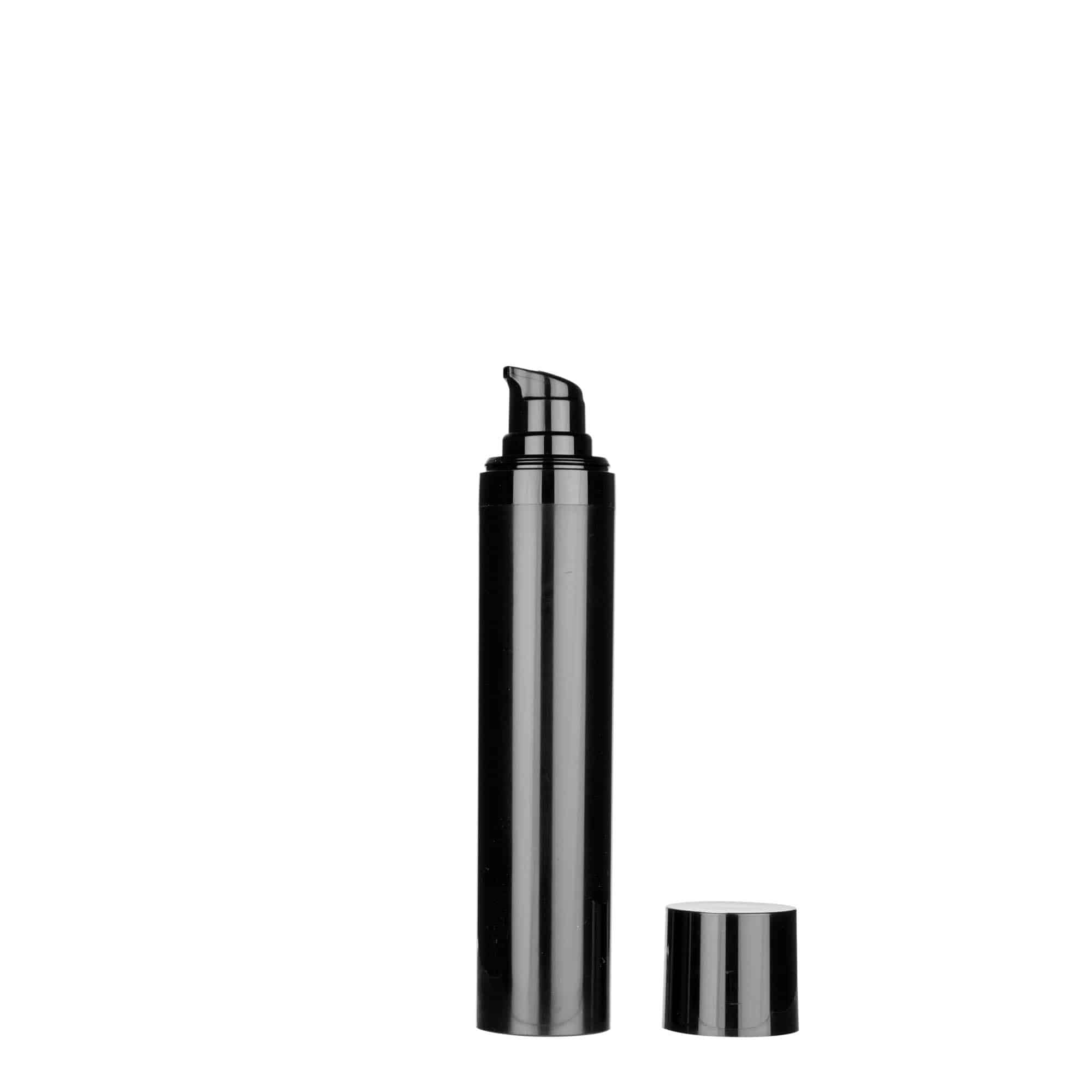 50 мл Airless дозер „Микро“, PP-пластика, црн