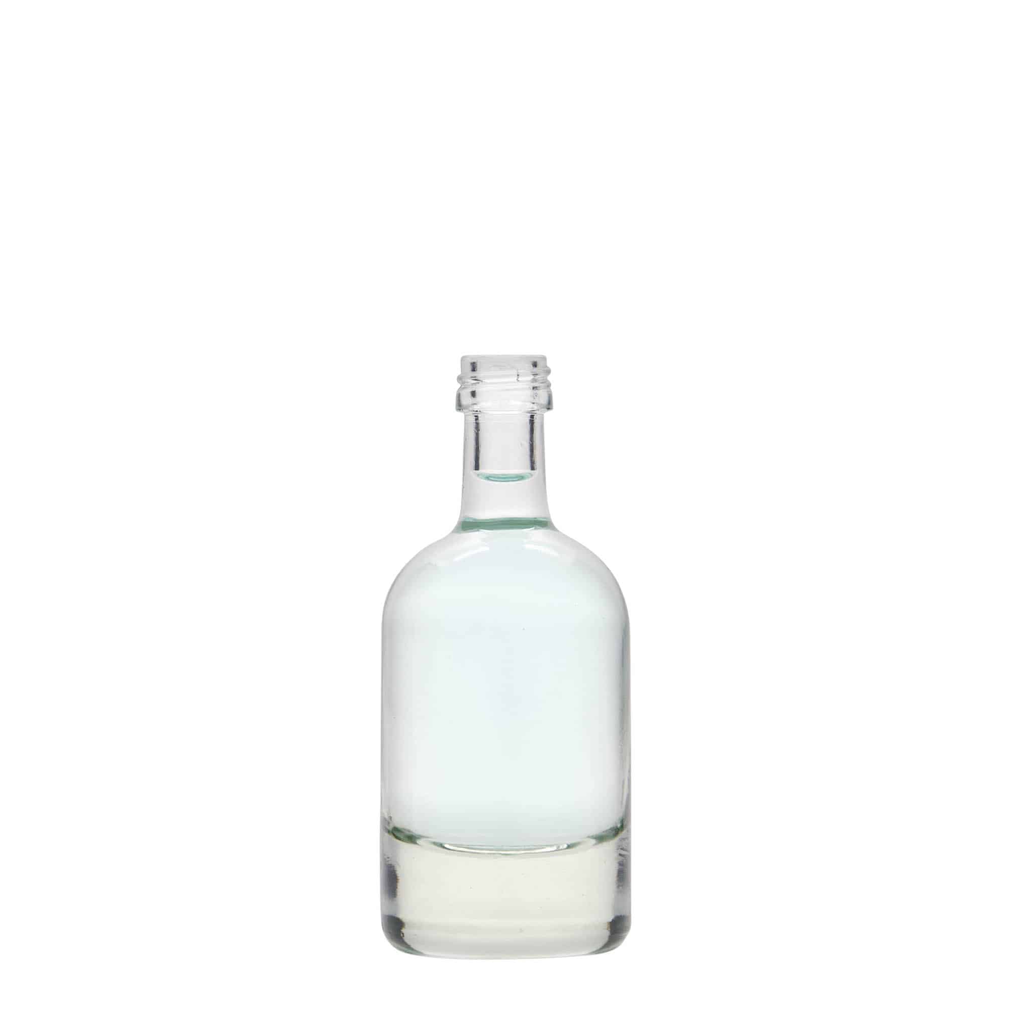 50 ml стаклена шише 'Linea Uno', отвор: PP 18