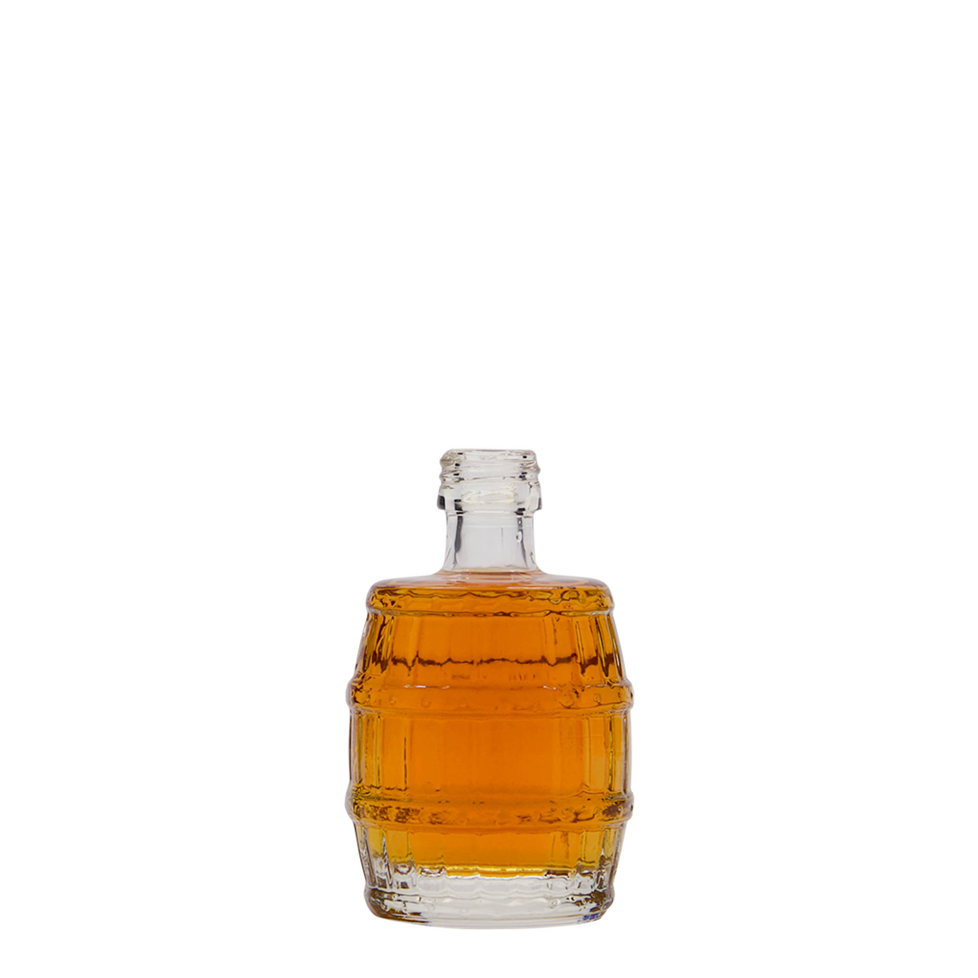 50 ml стаклена шише „Буре“, отвор: PP 18