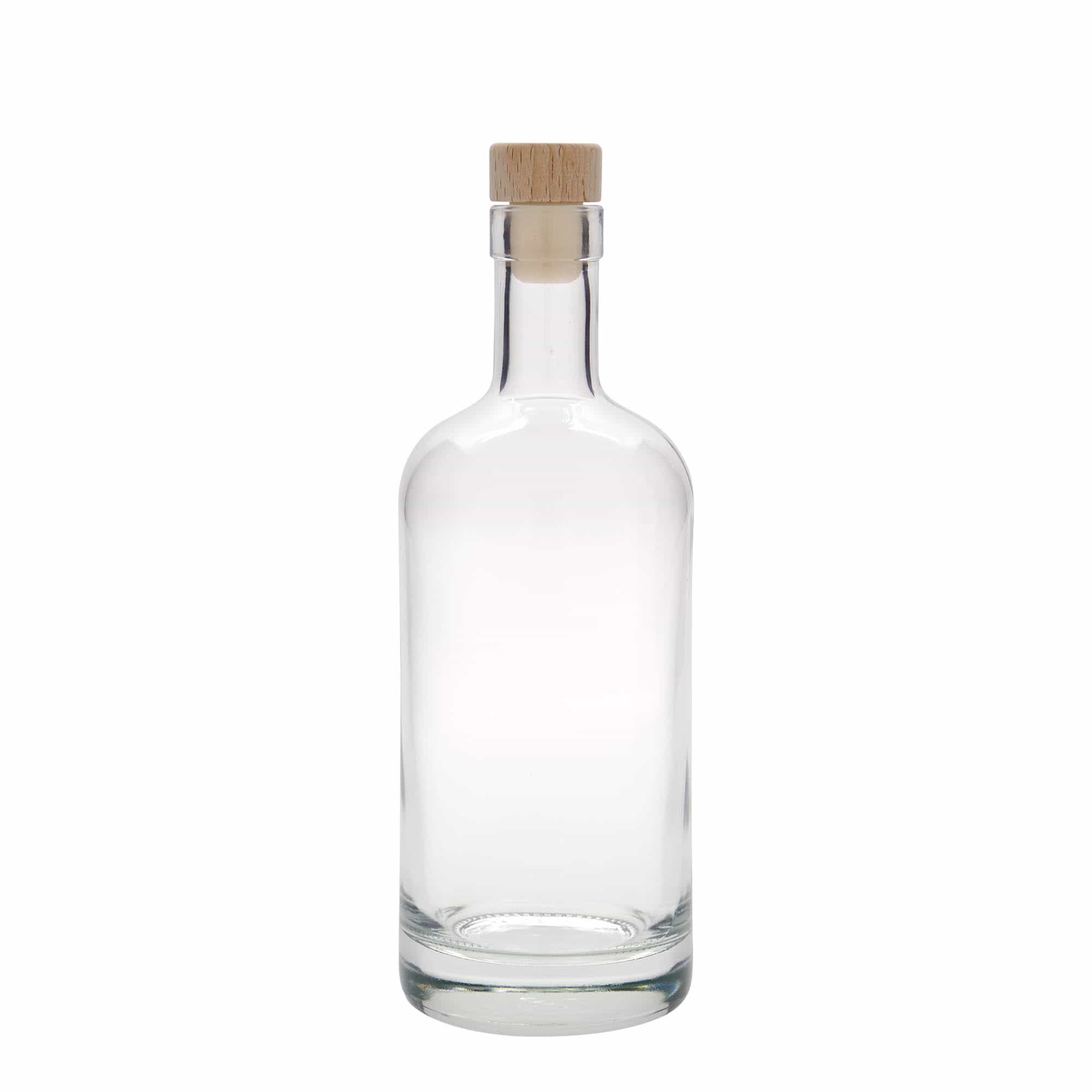 500 ml стаклена шише 'Linea Uno', отворање: корк