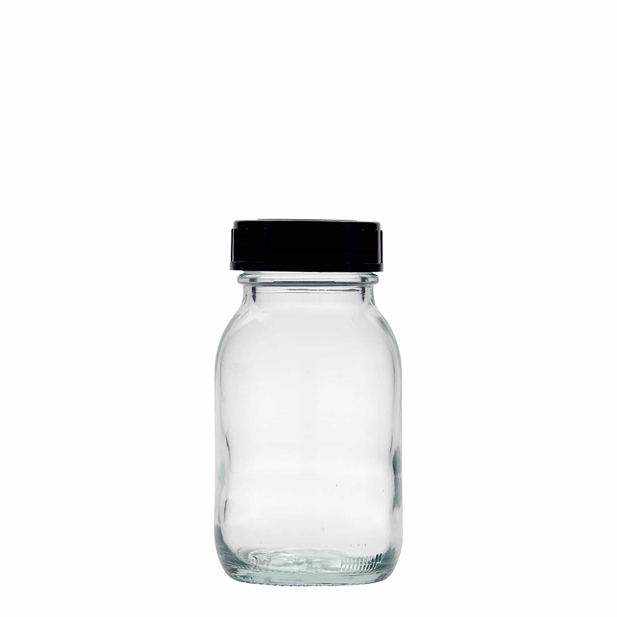125 ml шира вратна тегла, отвор: DIN 40