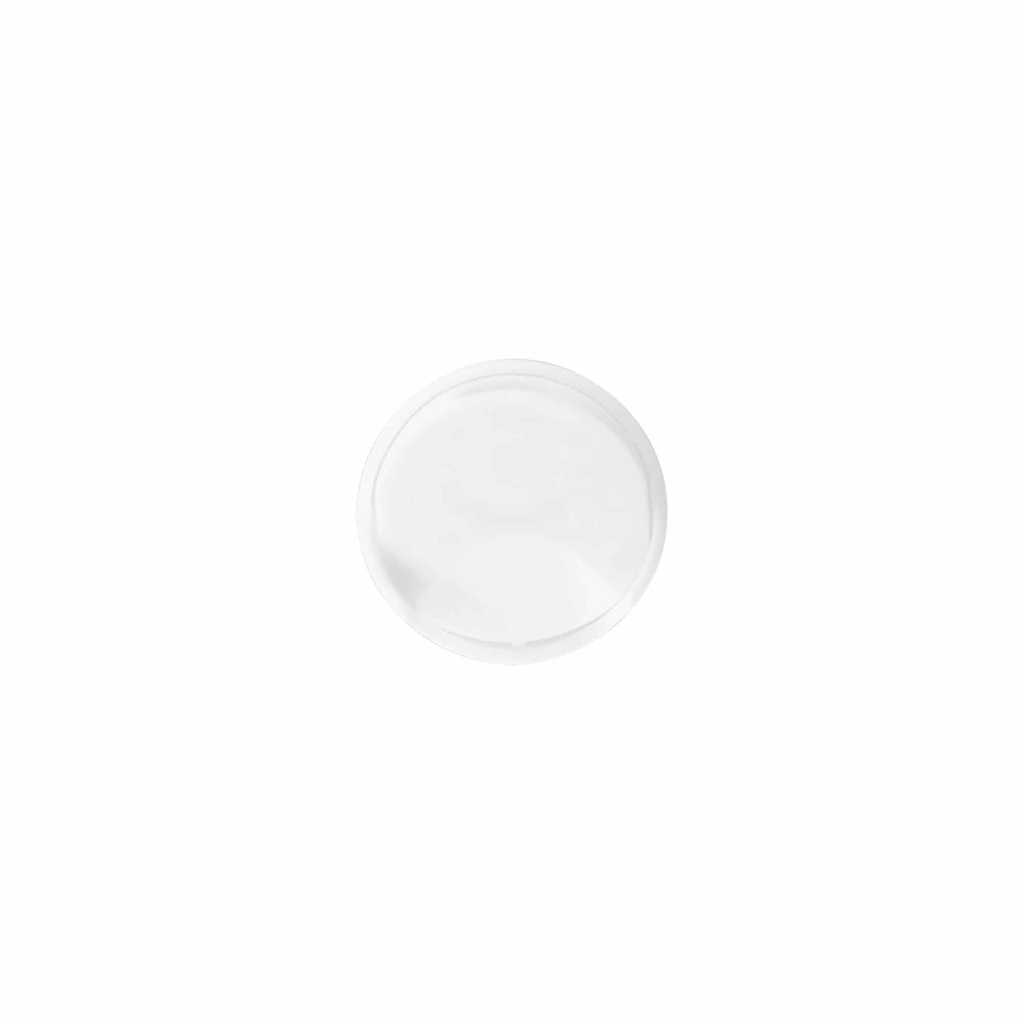 Винт за затворање Disc Top, PP-пластика, бел, за отвор: 24/410