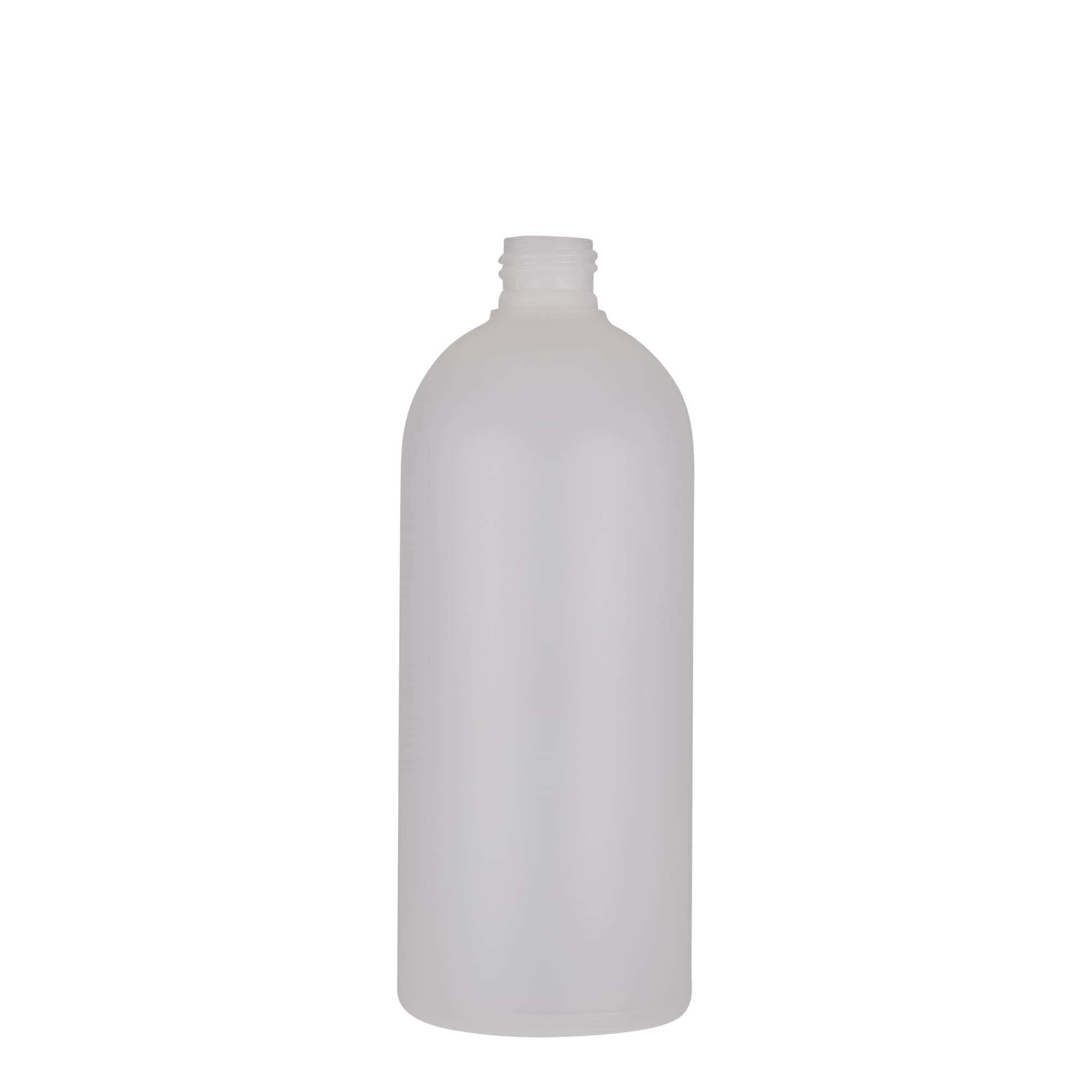 500 ml пластична шише „Tuffy“, HDPE, природно, грло: 24/410