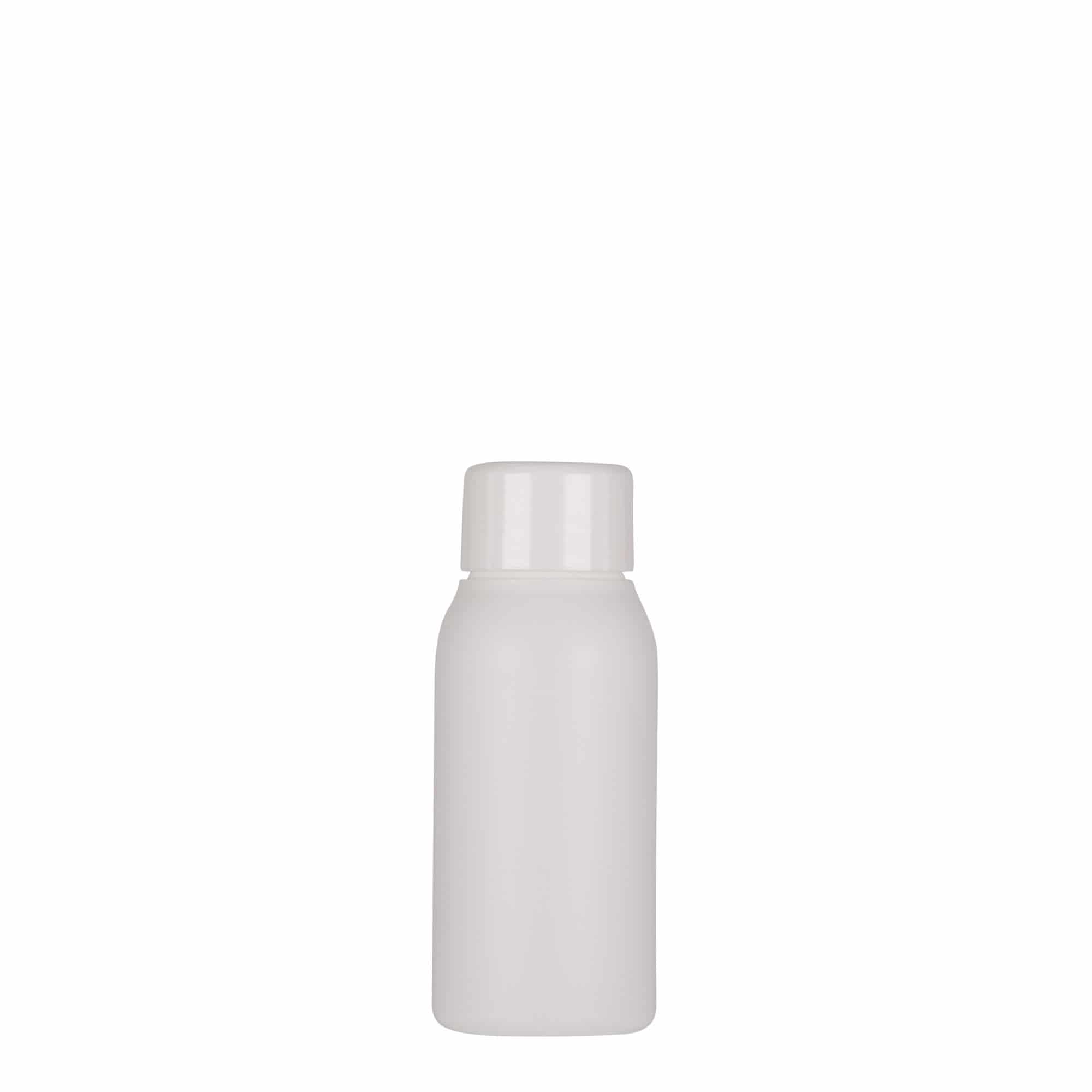 50 ml пластична шише „Tuffy“, HDPE, бело, отворање: 24/410