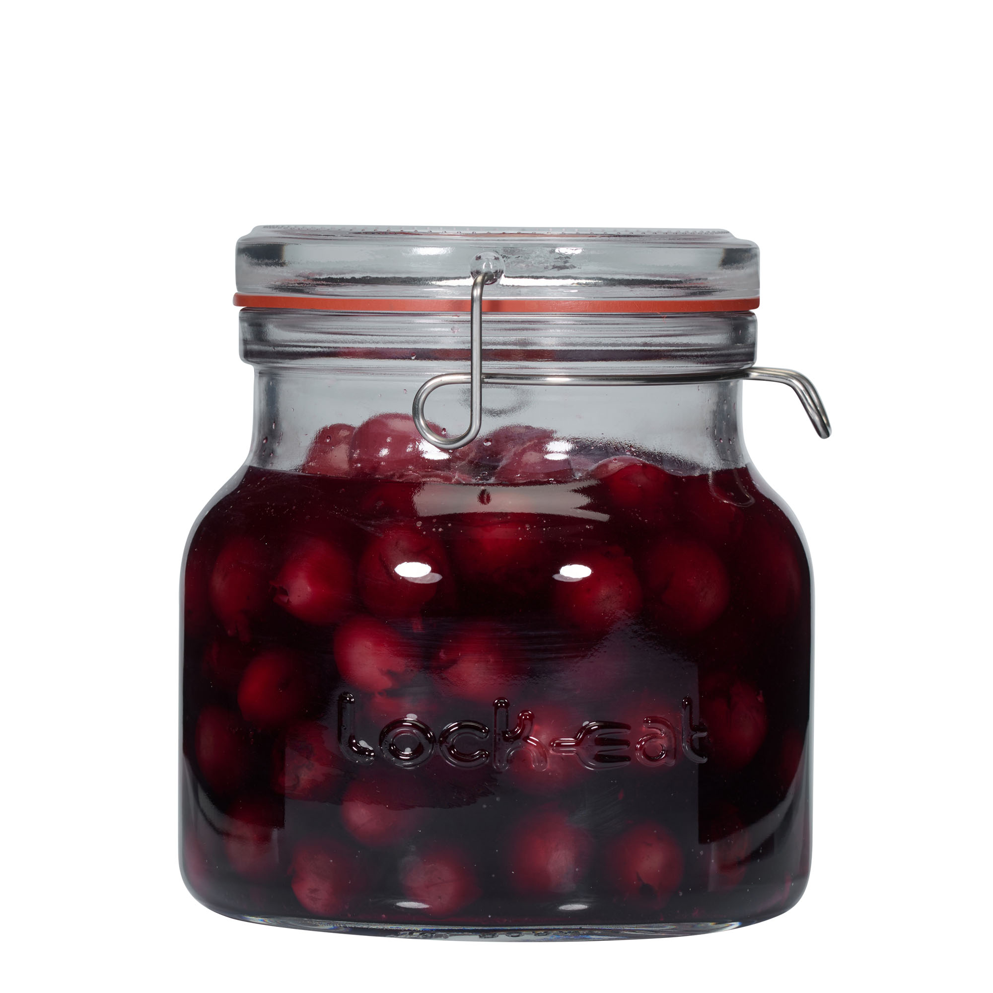 1.500 ml тегла со жичен капак 'Lock-Eat', отворање: жичен затворач