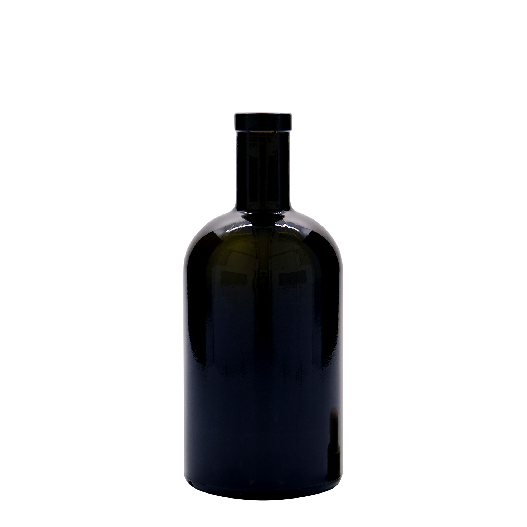 500 ml стаклена шише „Farmacia“, античнозелена, отворање: корк