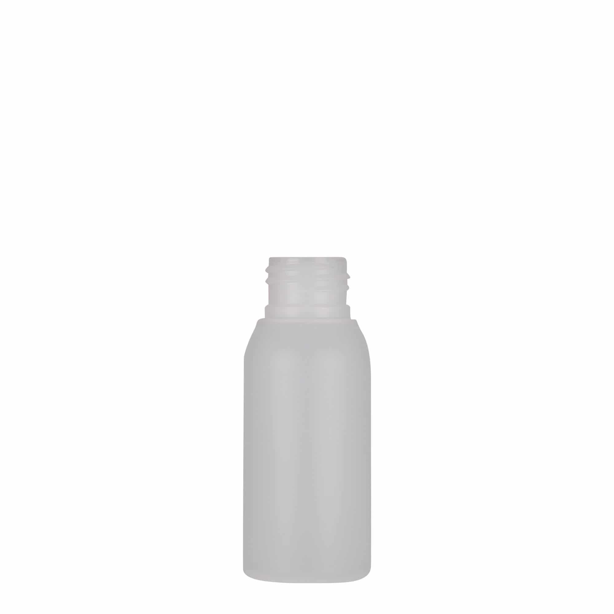 50 мл пластична шише „Tuffy“, HDPE, природна боја, отвор: 24/410