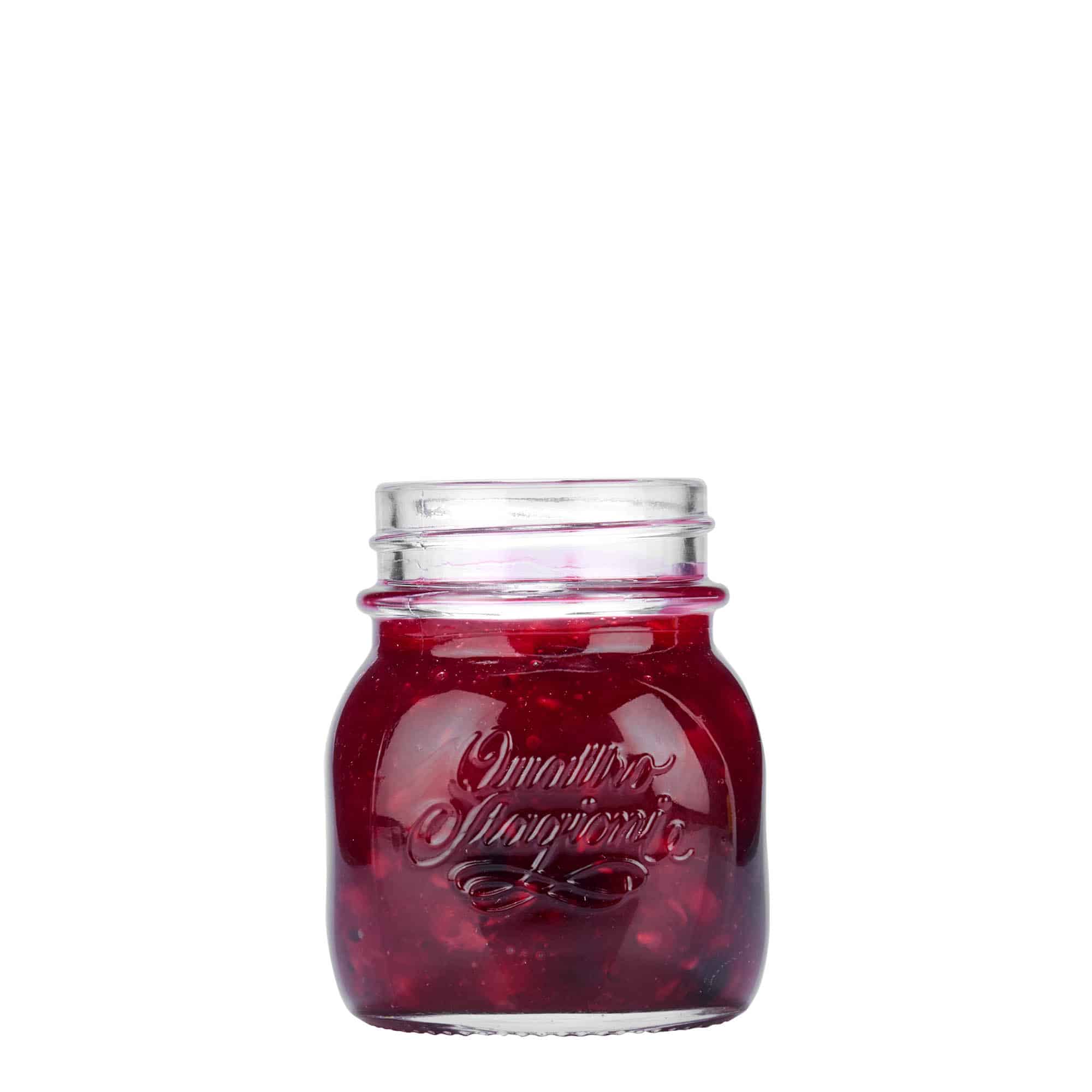 150 ml стаклена тегла „Quattro Stagioni“, отворање: навојна капачка