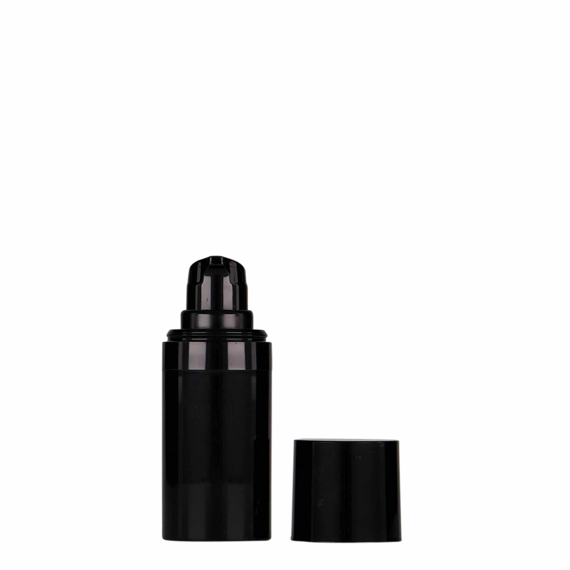 15 ml Airless дозер „Micro“, PP-пластика, црн