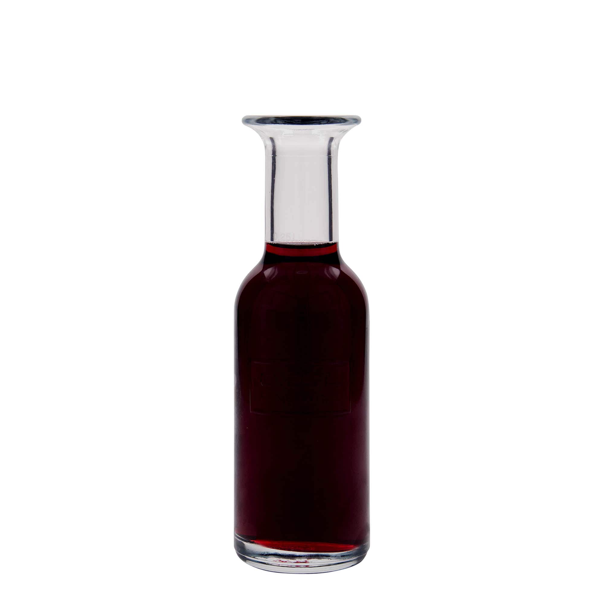 250 мл стаклена шише „Optima Fine Wine“, отворање: корк