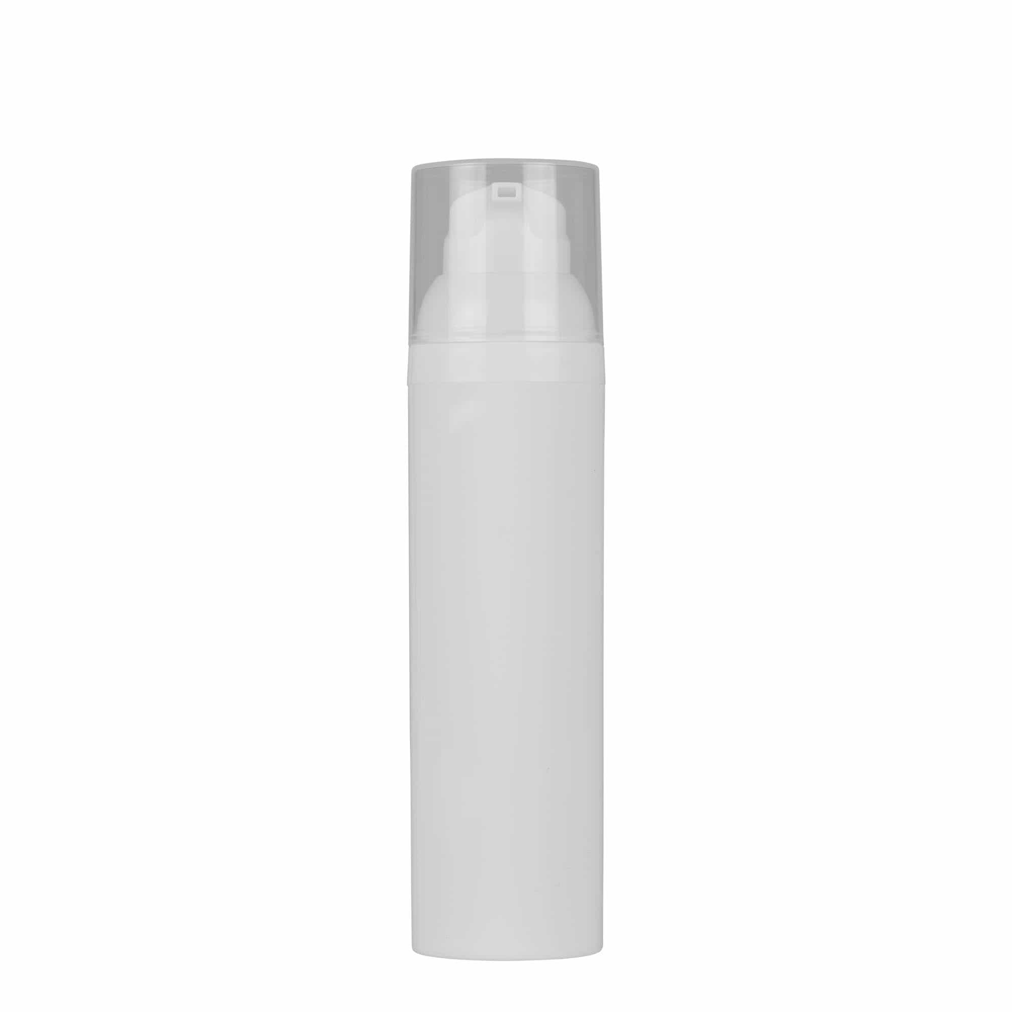 75 ml Airless дозер „Mezzo“, PP-пластика, бела