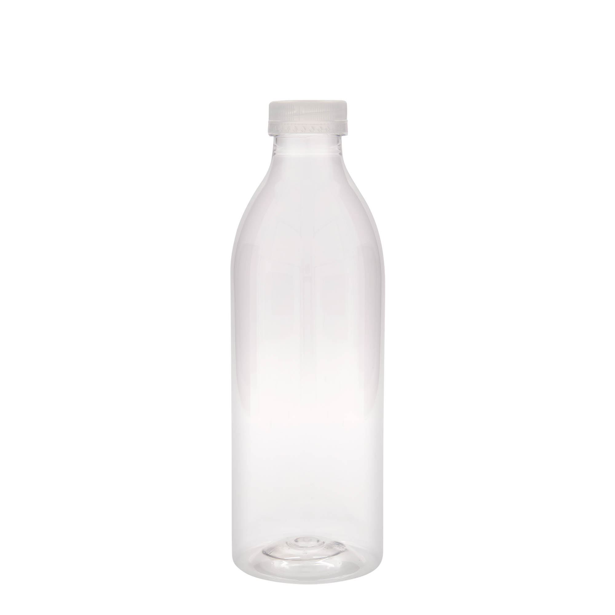 1.000 ml PET-шеика Стандард, пластика, отвор: 38 мм