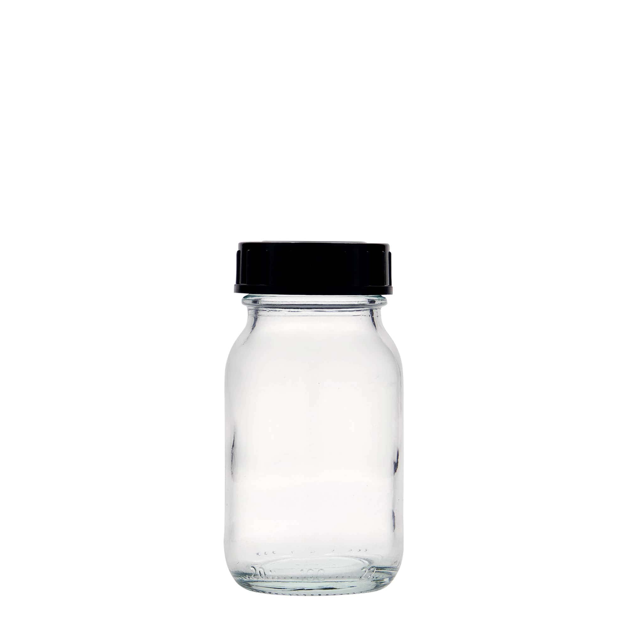 100 ml шише со широк врат, отвор: DIN 40