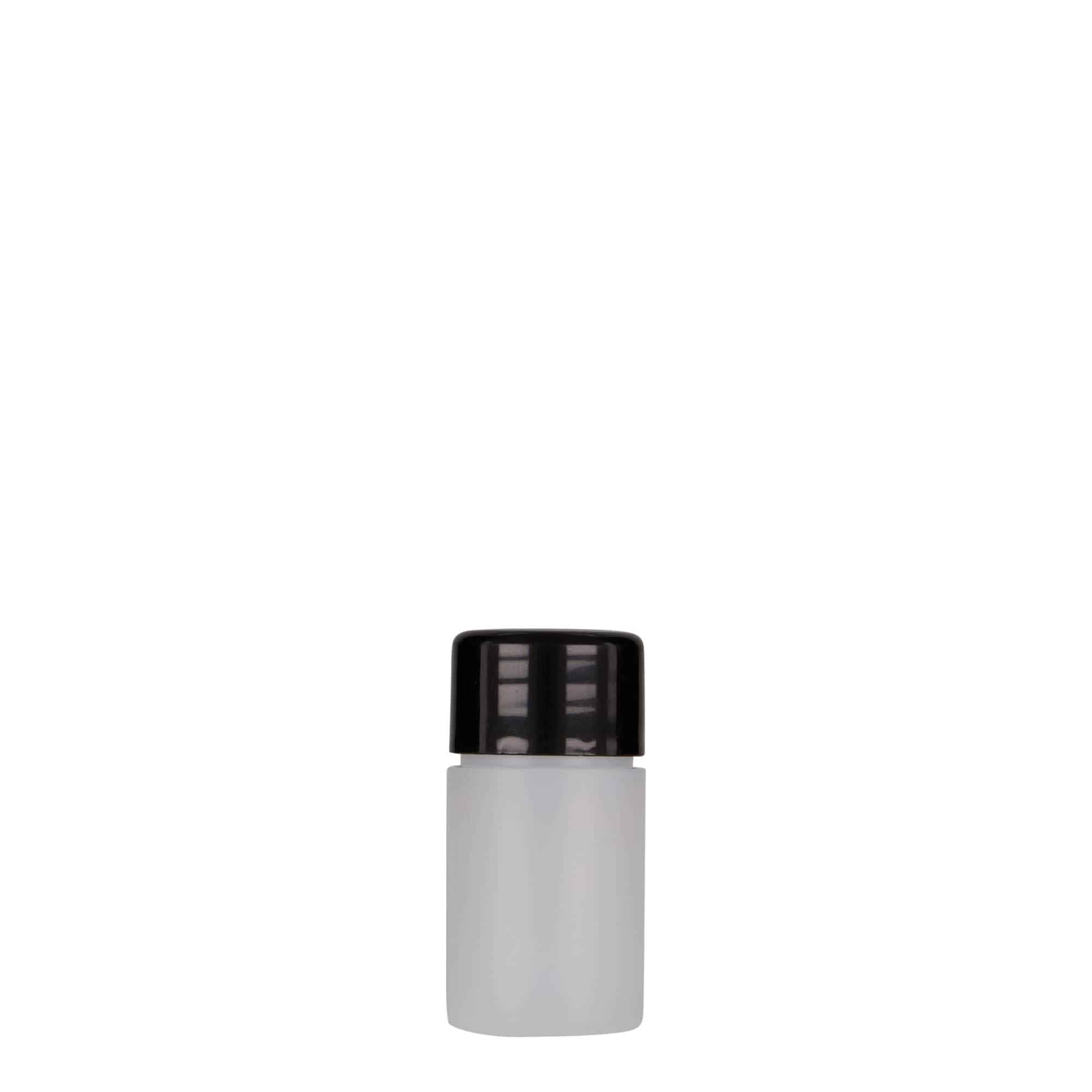 15 ml пластична шише „Tuffy“, HDPE, природна боја, отвор: 24/410