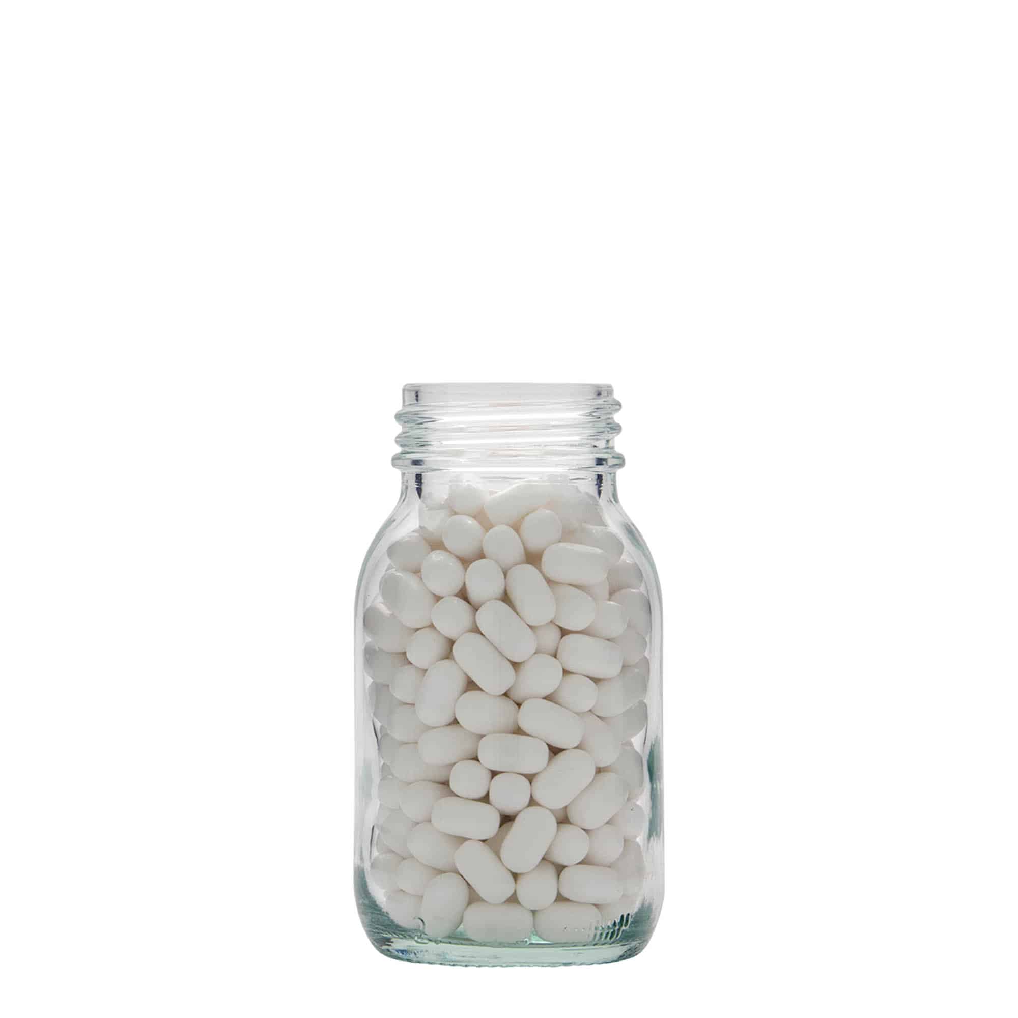 125 ml шира вратна тегла, отвор: DIN 40