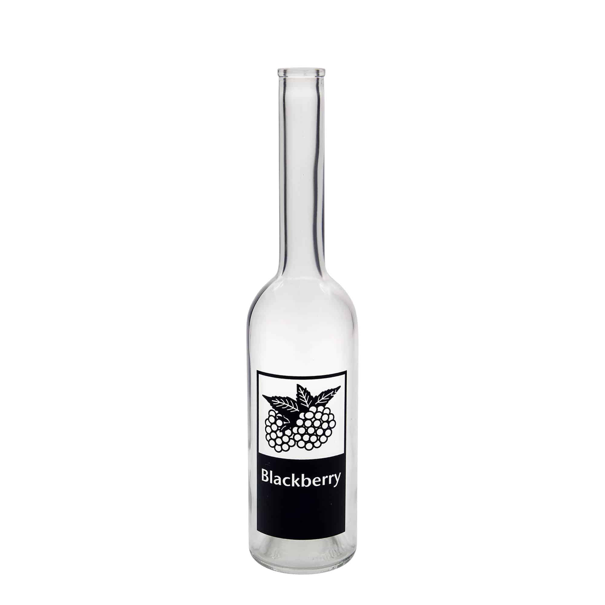 500 ml стаклена шише „Опера“, мотив: Къпина, отвор: корк
