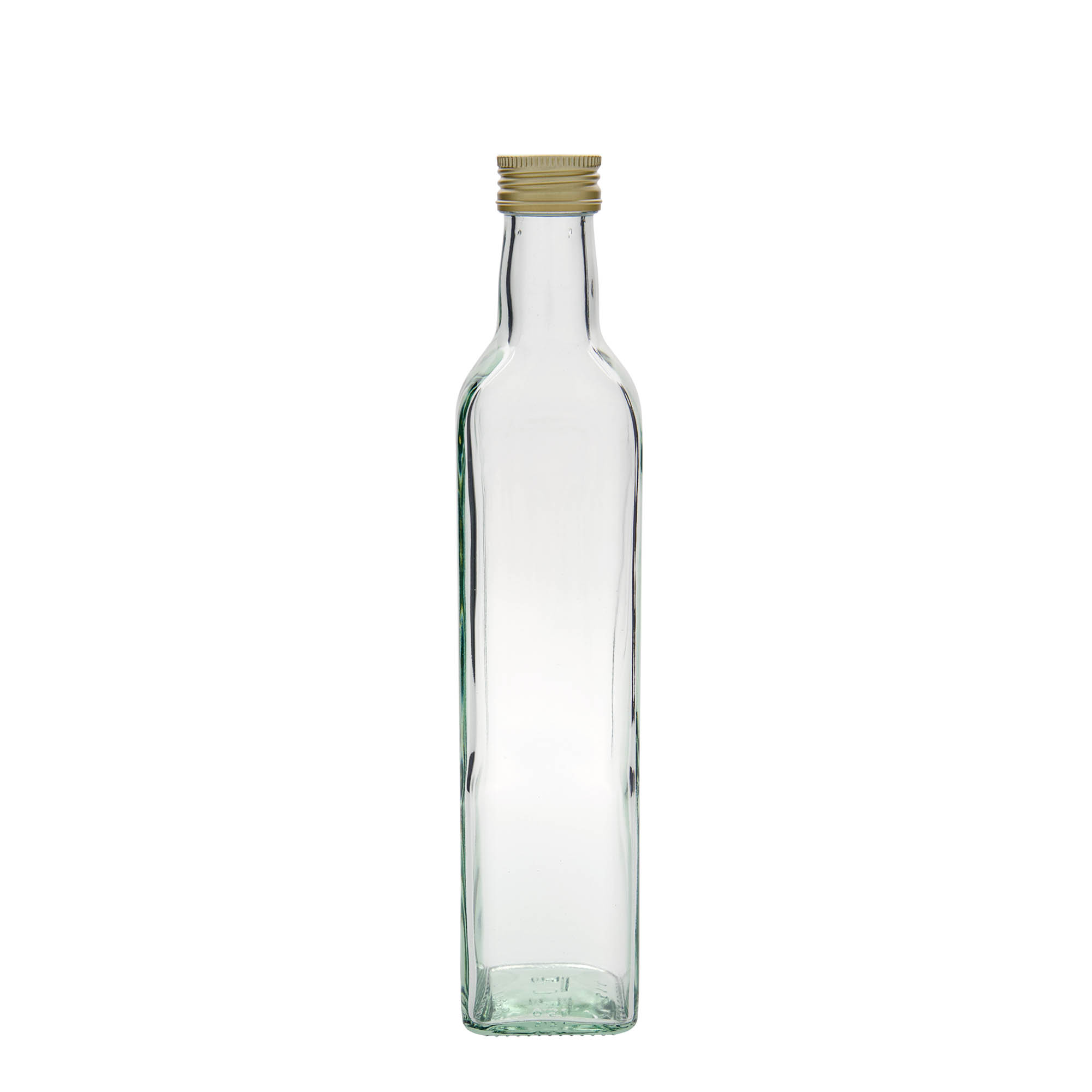 500 ml стаклена шише „Marasca“, квадратна, отвор: PP 31,5