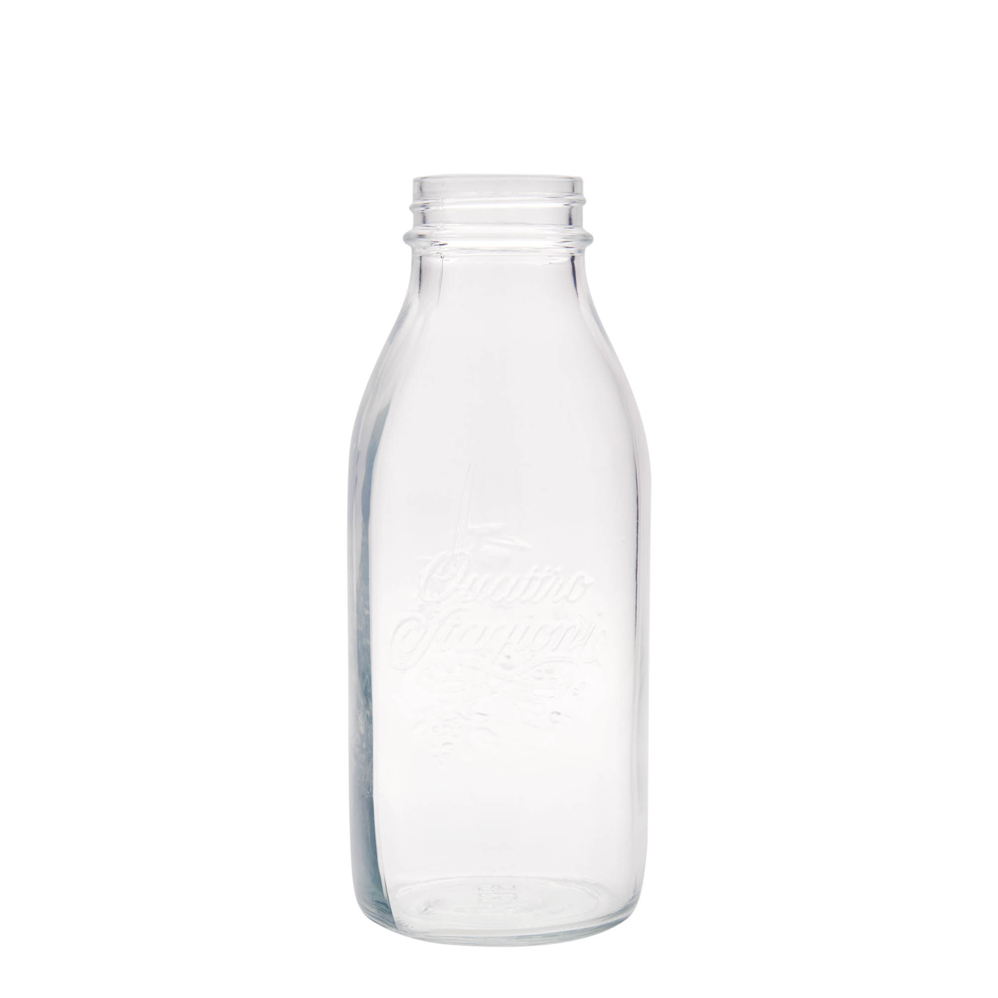 1.000 ml стаклена шише „Quattro Stagioni“, отвор: навртка за затворање