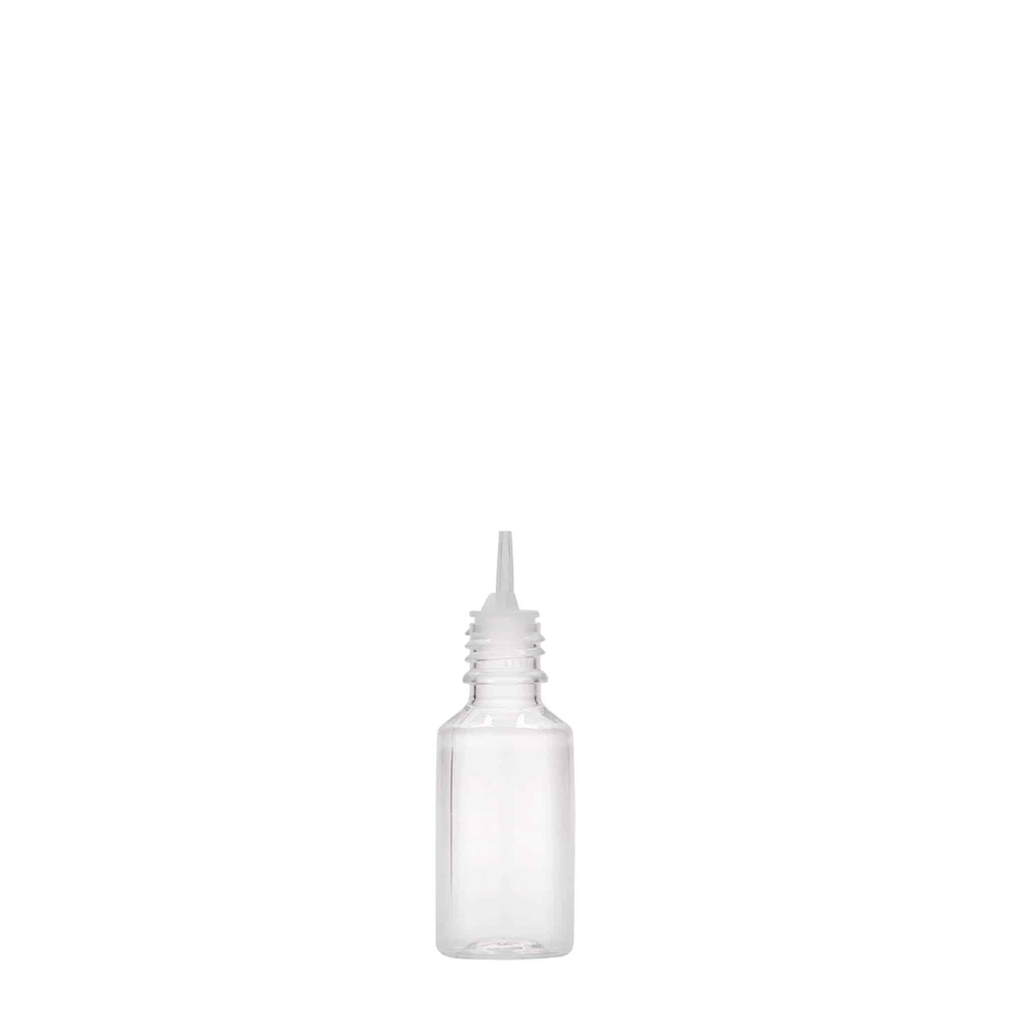 10 ml PET шише „E-Liquid“ со заштита од квалитет и за деца, пластика, отворање: навојна капа
