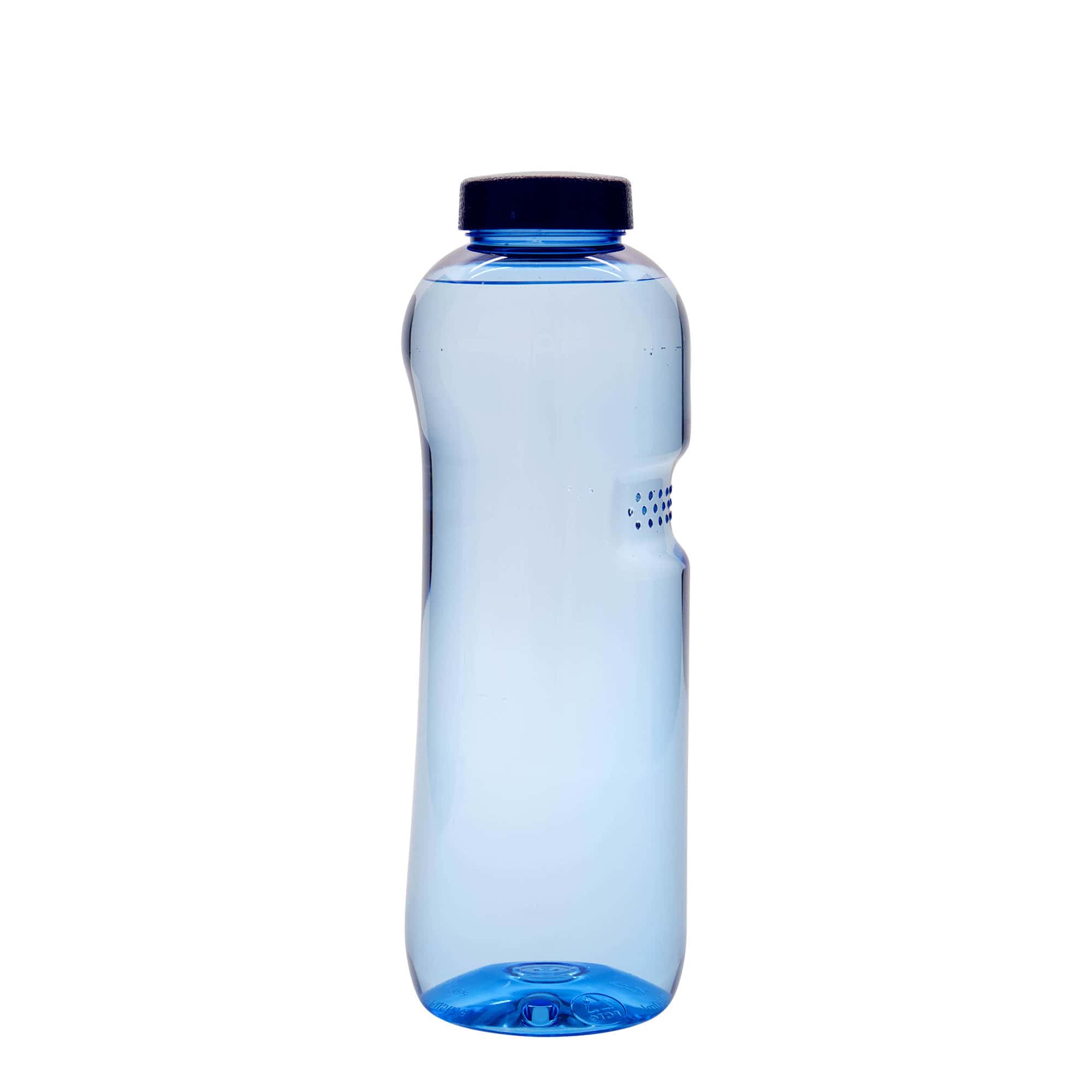 1.000 ml PET шише за пиење „Kavodrink“, пластика, сино