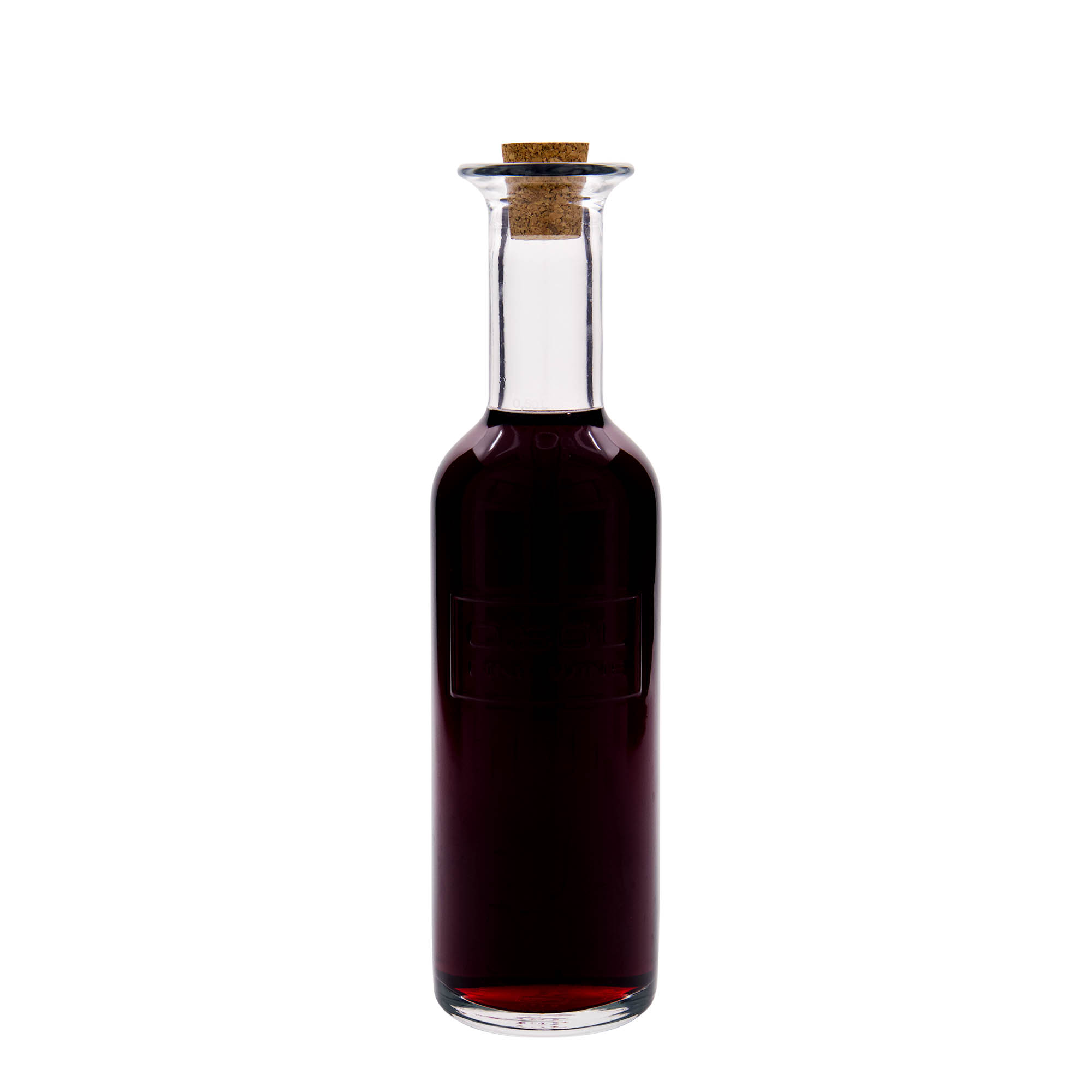 500 ml стаклена шише „Optima Fine Wine“, грло: корк