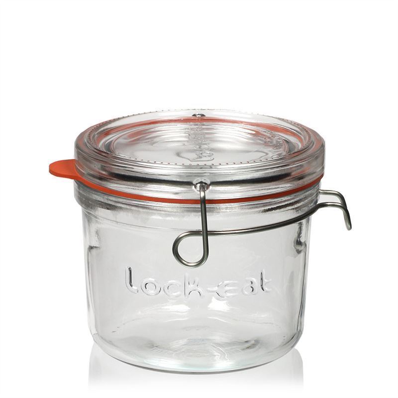 500 ml тегла со жичен капак 'Lock-Eat', отвор: жичен затворач