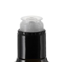 DOP-заптивка за оригиналност со излив, PE-пластика, црна