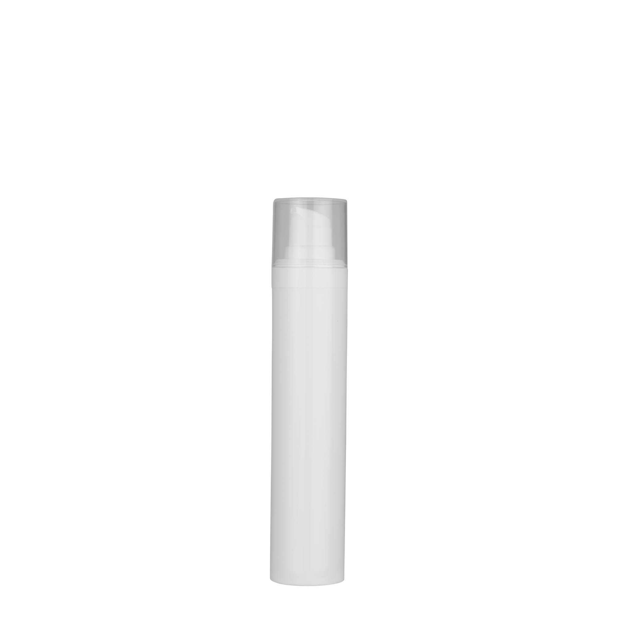 50 ml Airless диспенсер „Micro“, PP-пластика, бела