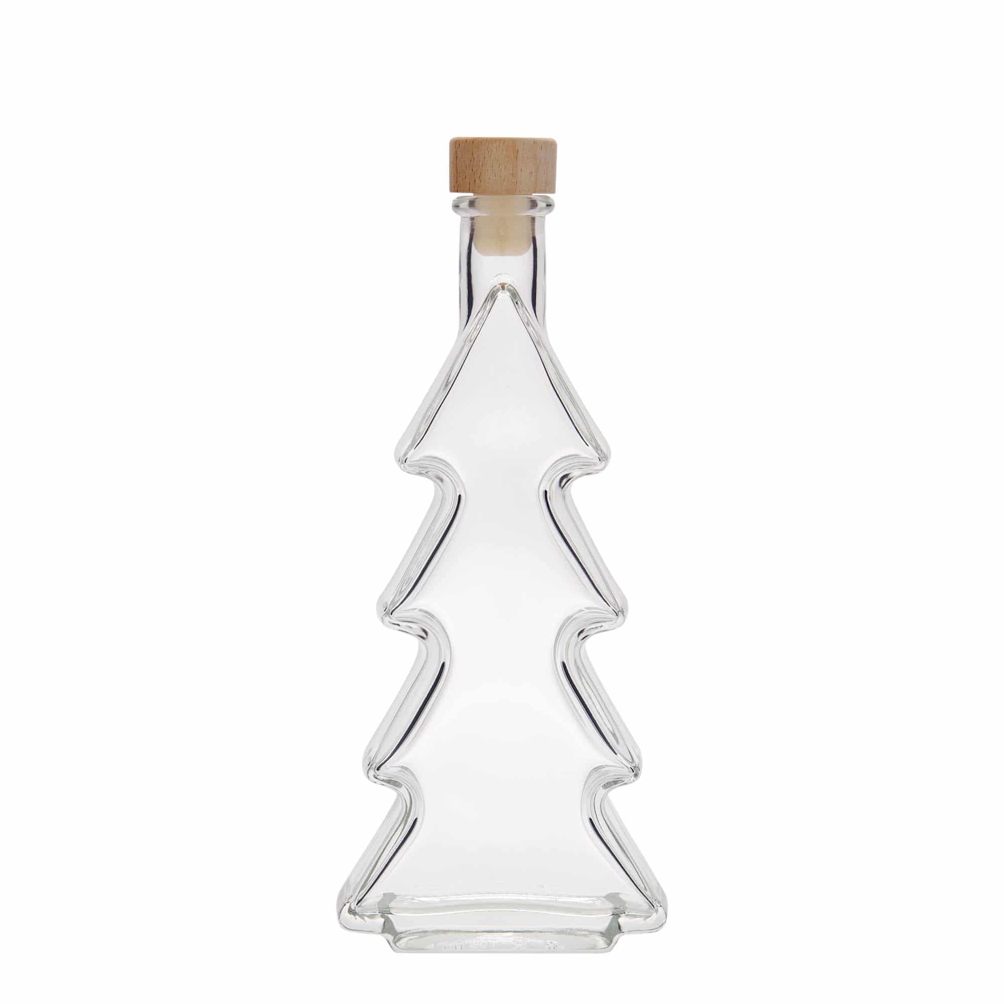 200 ml стаклена шише „Божикно дрво“, отворање: корк