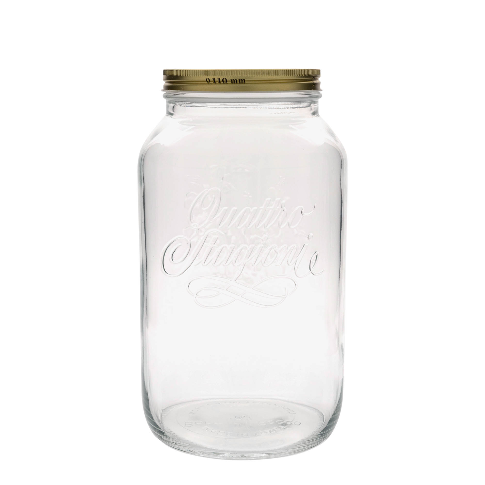 3.800 ml стакло „Quattro Stagioni“, отворање: навојна капа