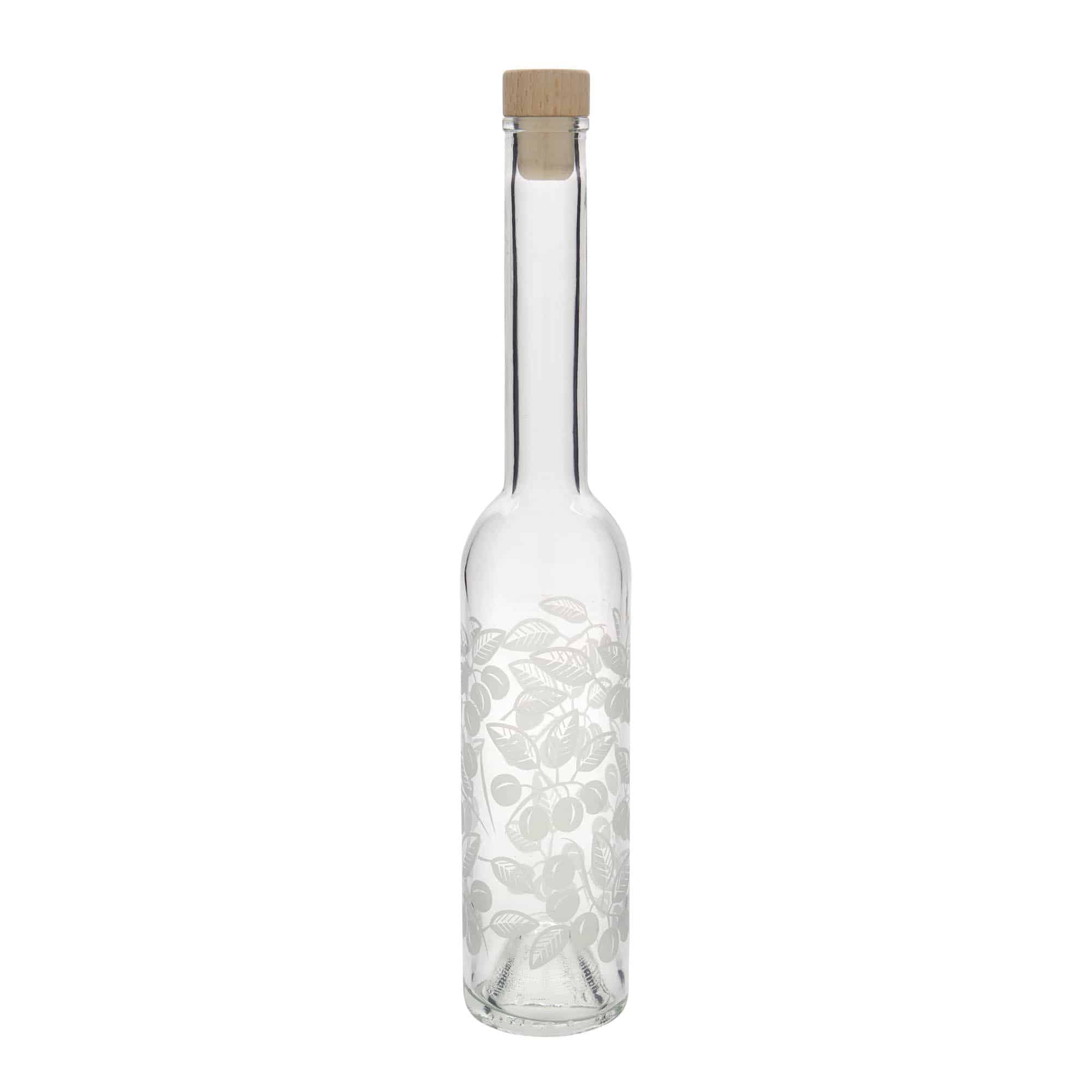 350 ml стаклена шише 'Opera', мотив: Миробела, отворање: корк