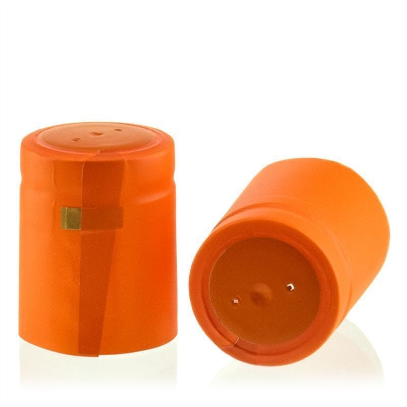 Скратувачка капсула 32x41, PVC-пластика, портокалова