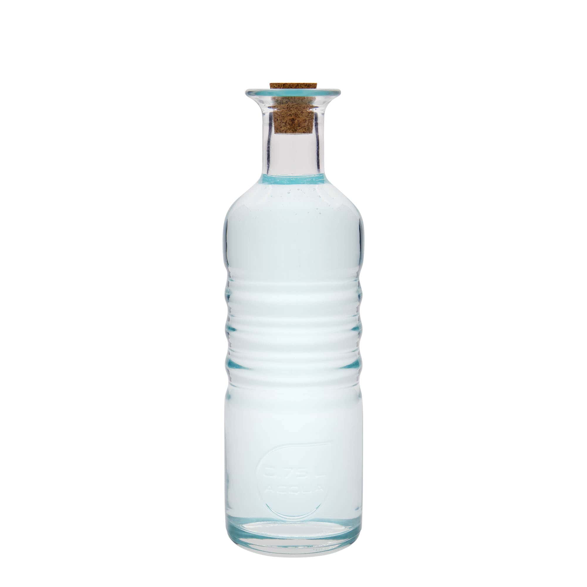 750 мл стаклена шише „Optima Acqua“, отвор: корк