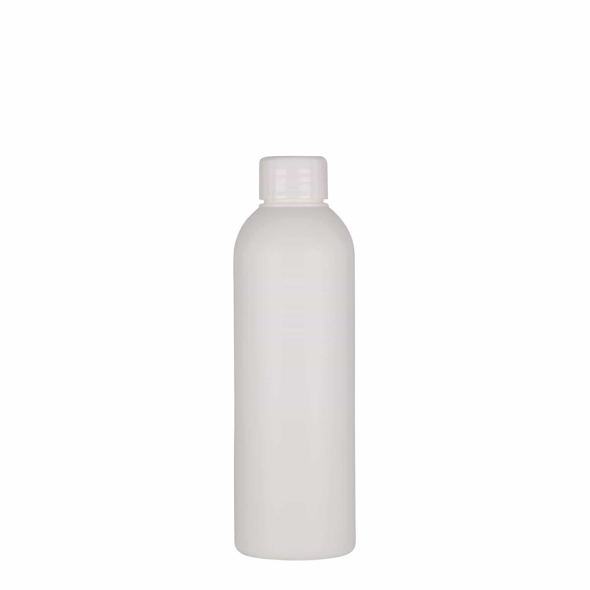 200 мл пластична шише 'Tuffy', HDPE, бела, отворање: 24/410