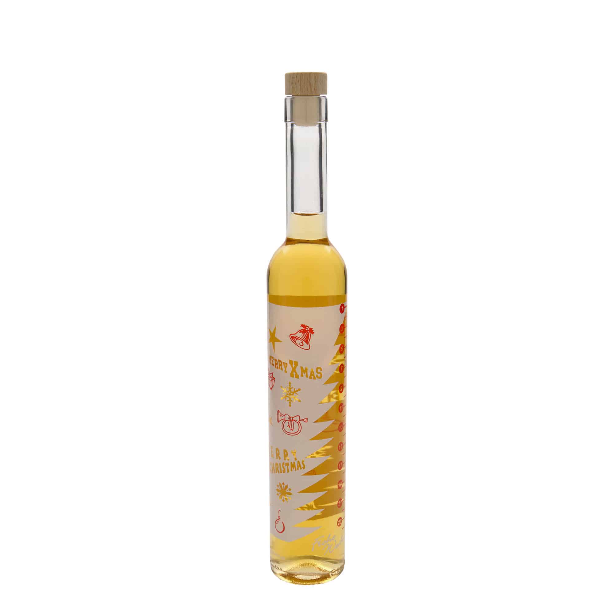 500 ml стаклена шишe Maximo со печат „Адвент календар“, отворање: чеп