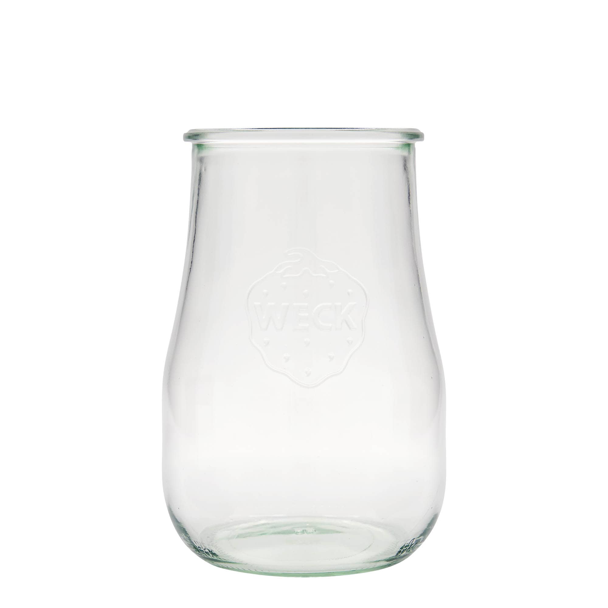 1.750 ml WECK-стаклена тегла со форма на лале, отвор: заоблен раб