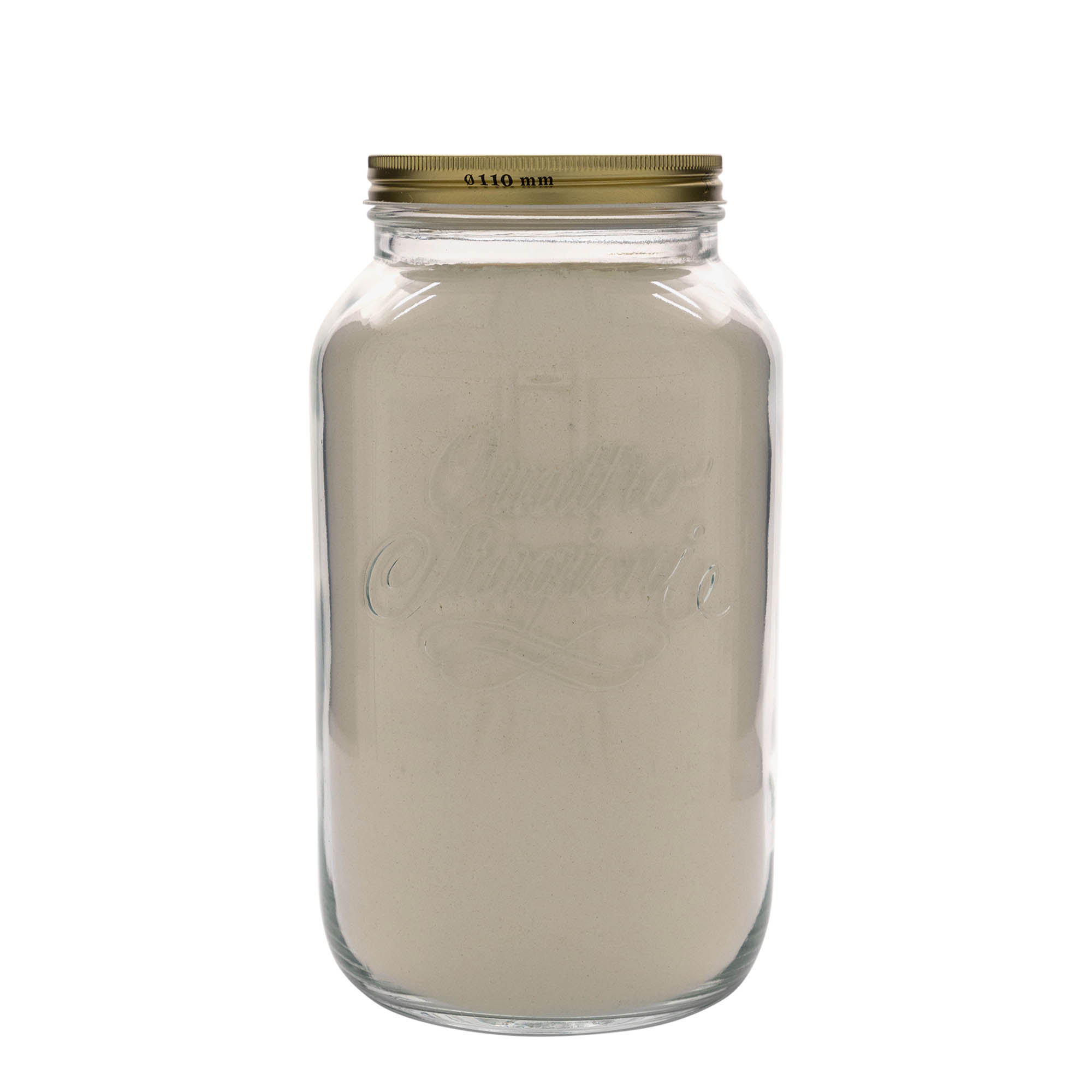 3.800 ml стакло „Quattro Stagioni“, отворање: навојна капа