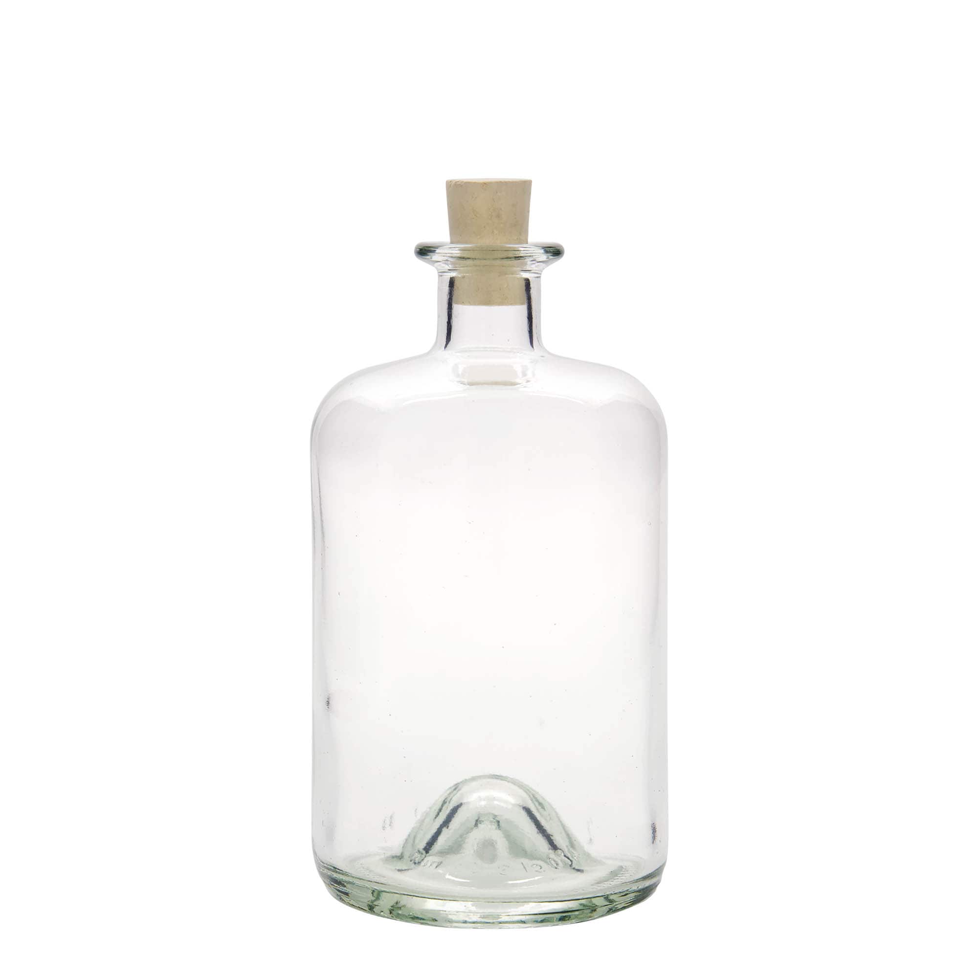 700 ml стаклена апотекарска шише, отвор: корк