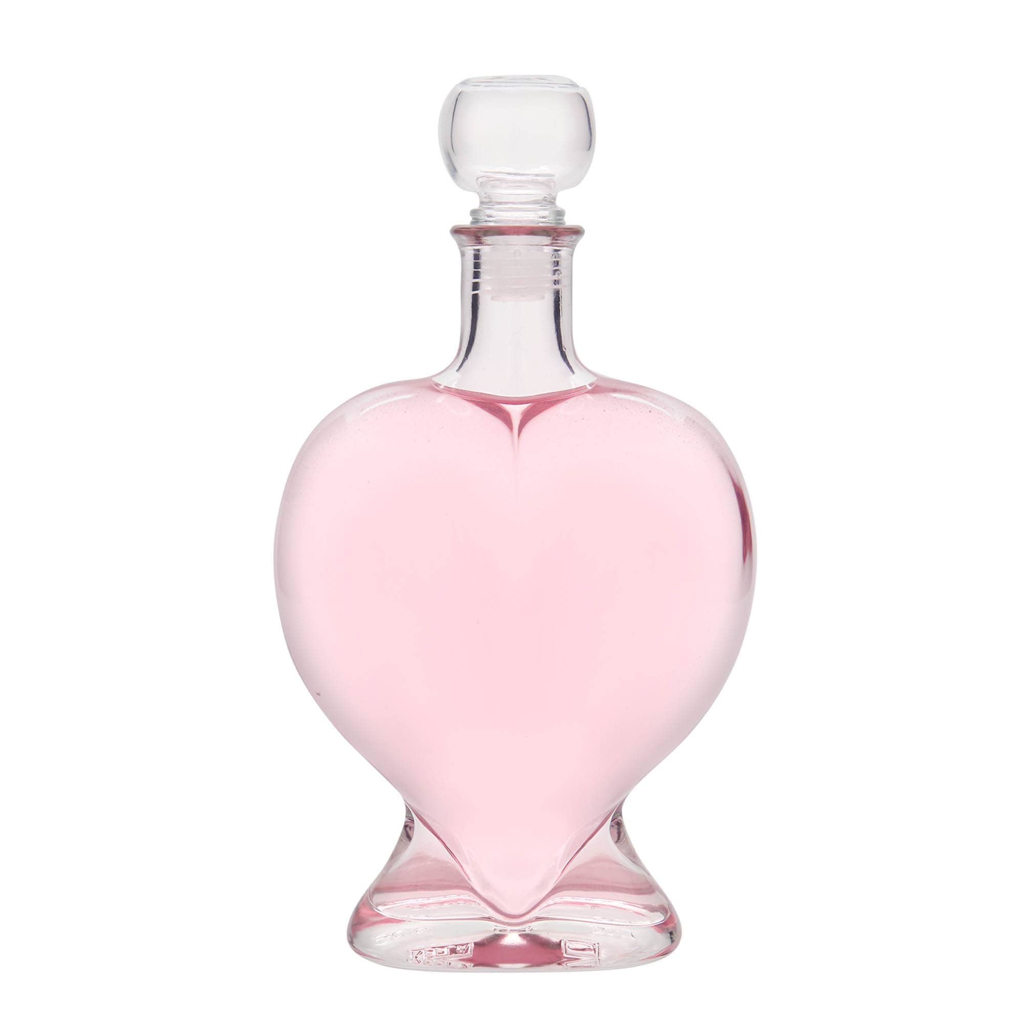 500 ml стаклена шише 'Срце', отворање: корк