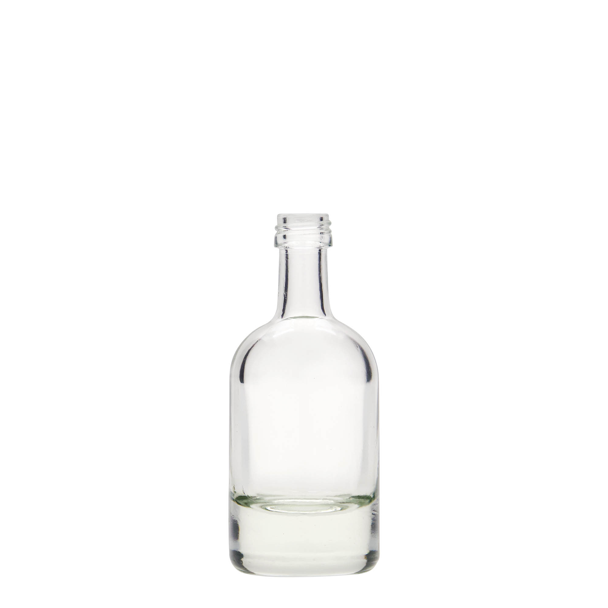 50 ml стаклена шише 'Linea Uno', отвор: PP 18