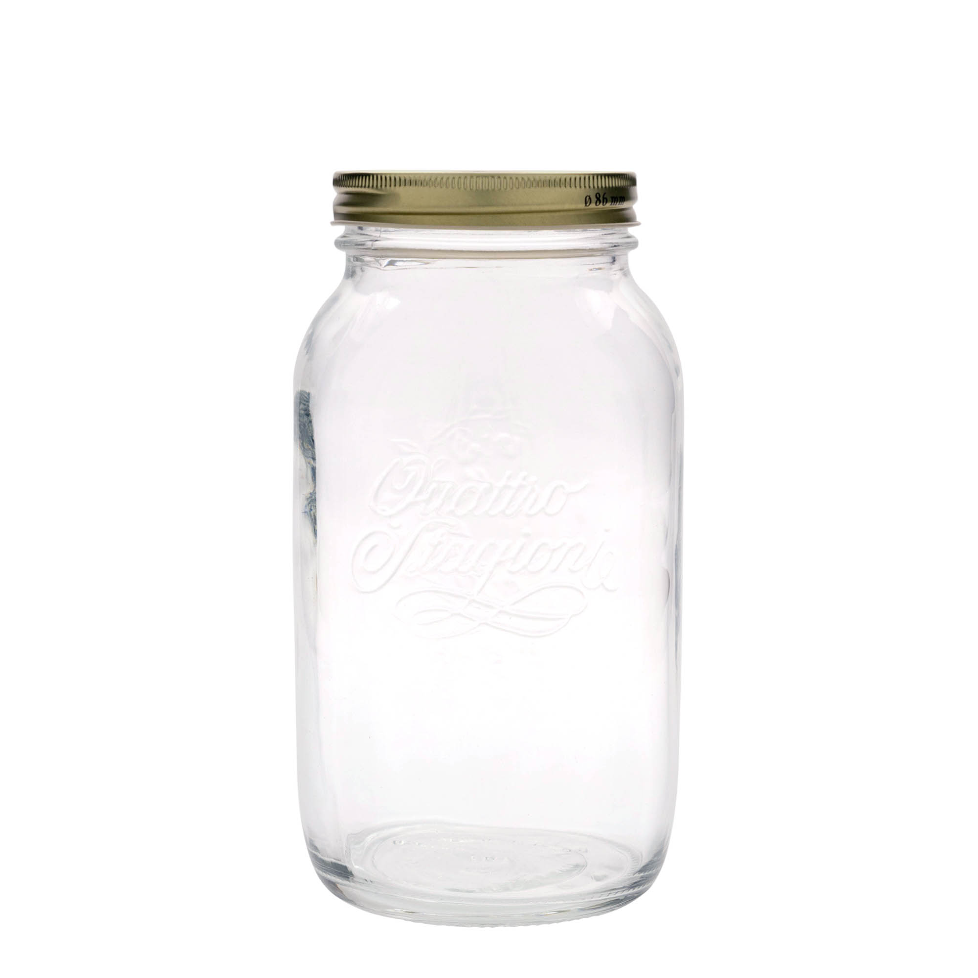 1.500 ml стакло „Quattro Stagioni“, отвор: завртка за затворање