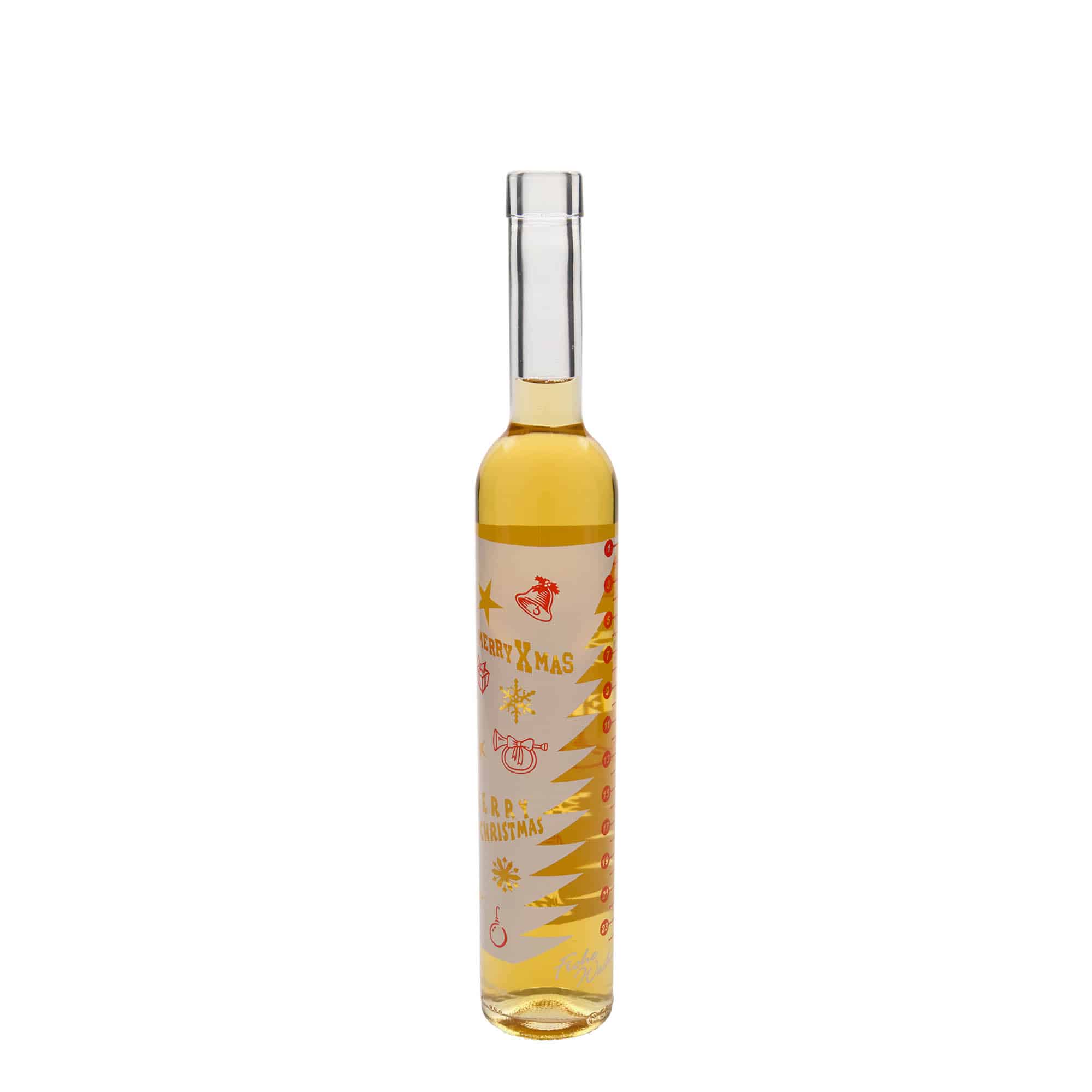 500 ml стаклена шишe Maximo со печат „Адвент календар“, отворање: чеп