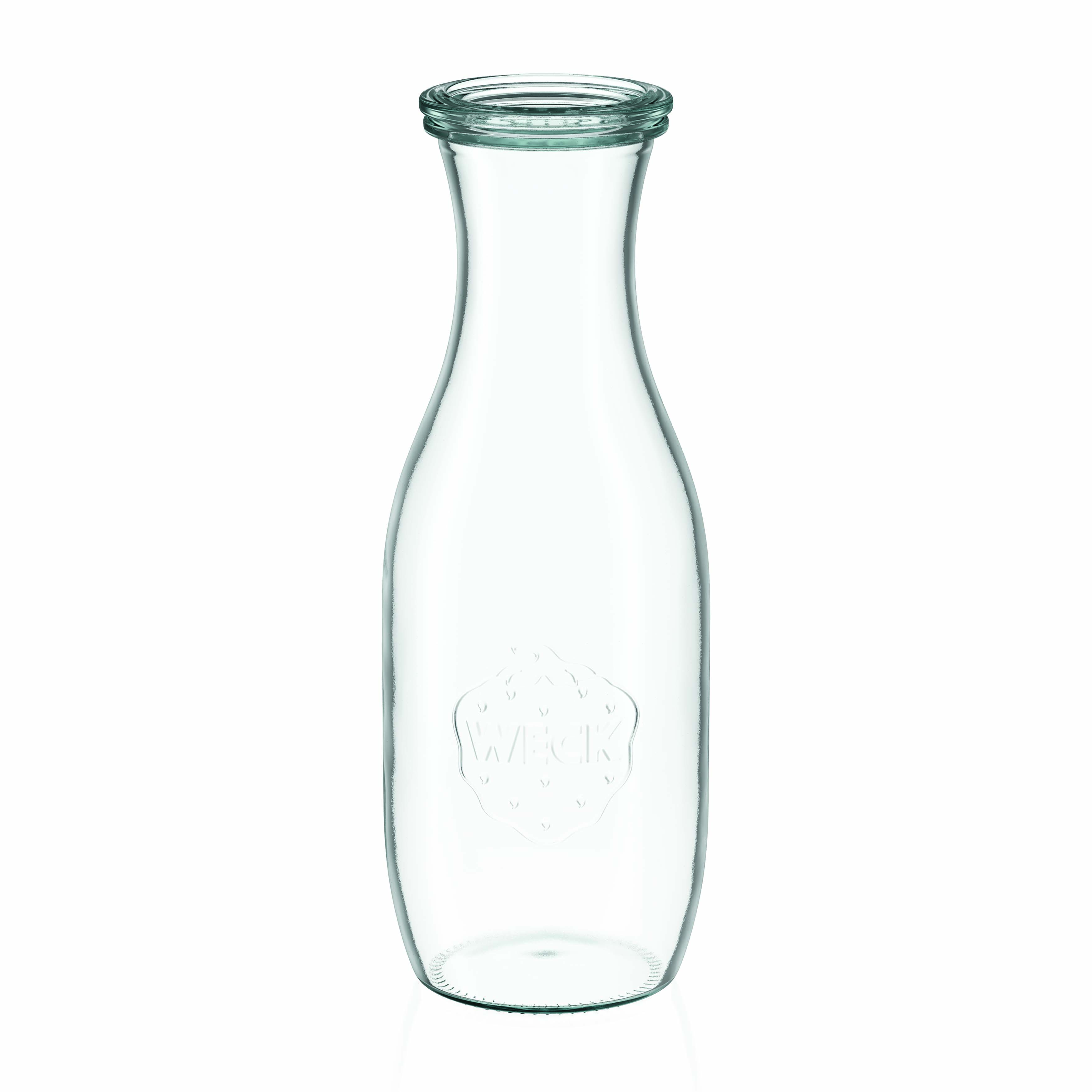 6x 1000 ml WECK-шише за сок со стаклен капак RR 60