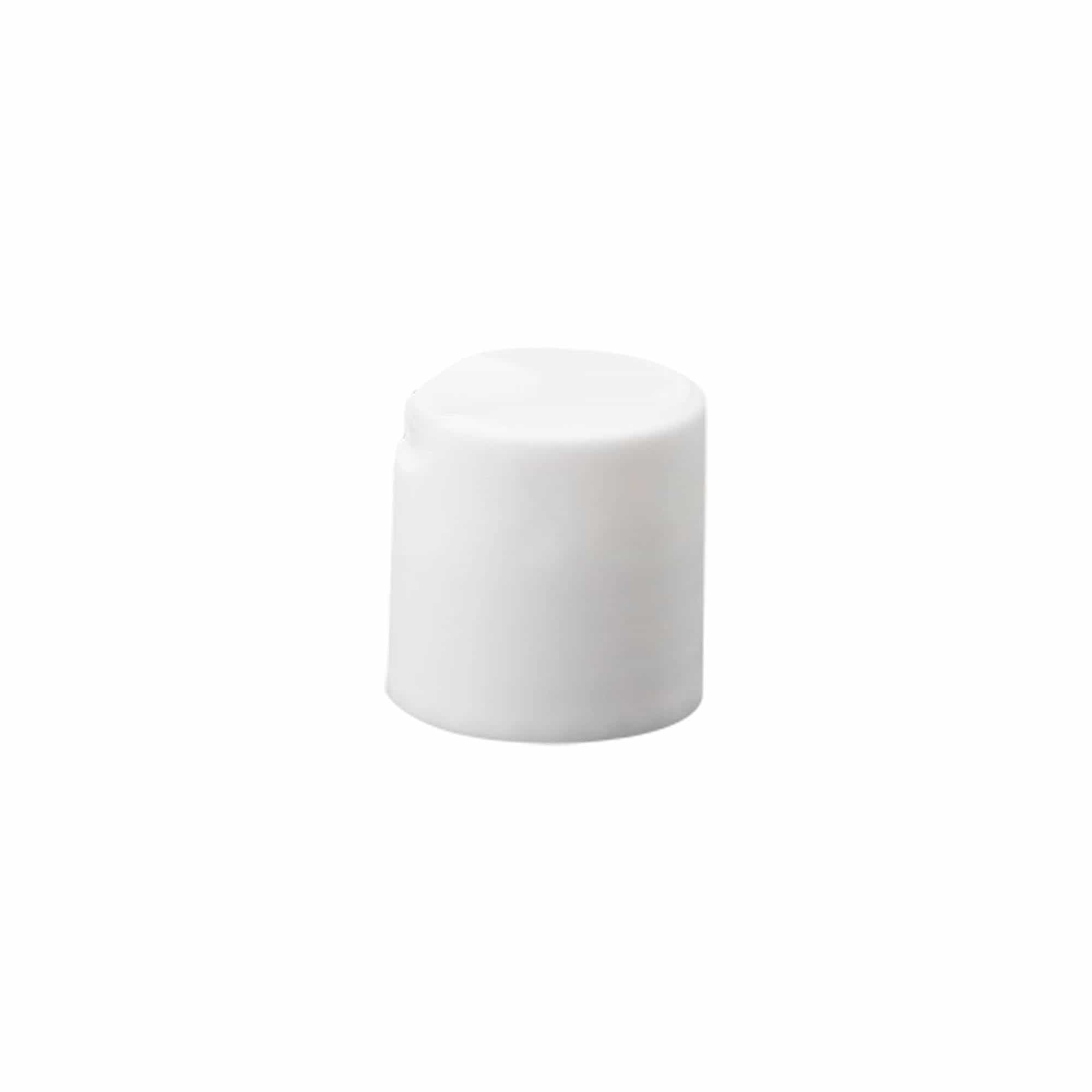 Винт за затворање Disc Top, PP-пластика, бел, за отвор: 24/410
