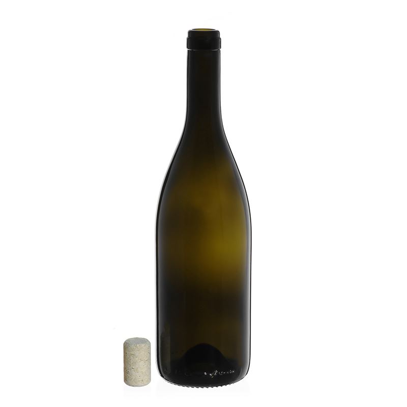 750 ml шише вино „Тифани“, античнозелено, отвор: корк